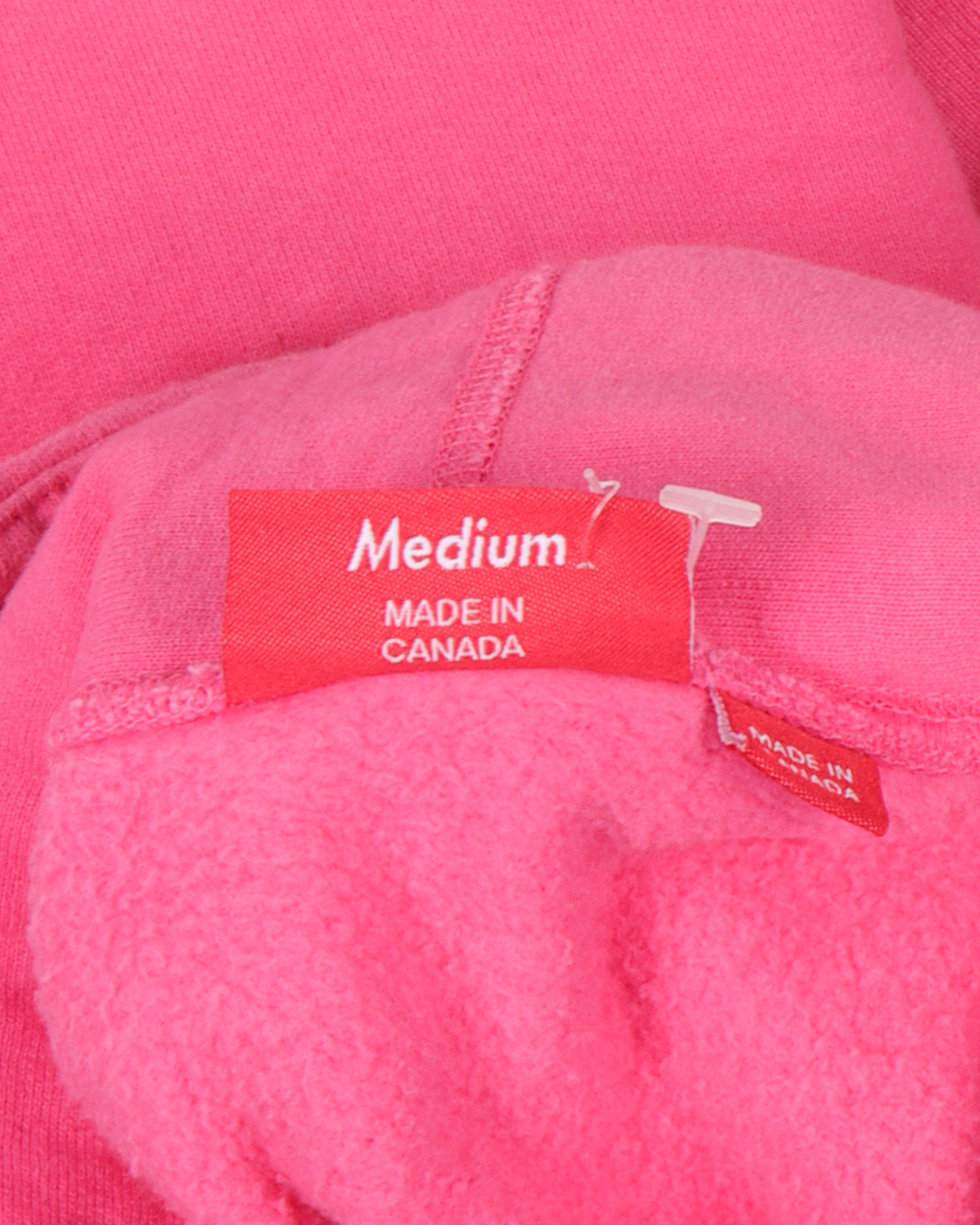 Pink Box Logo Hoodie