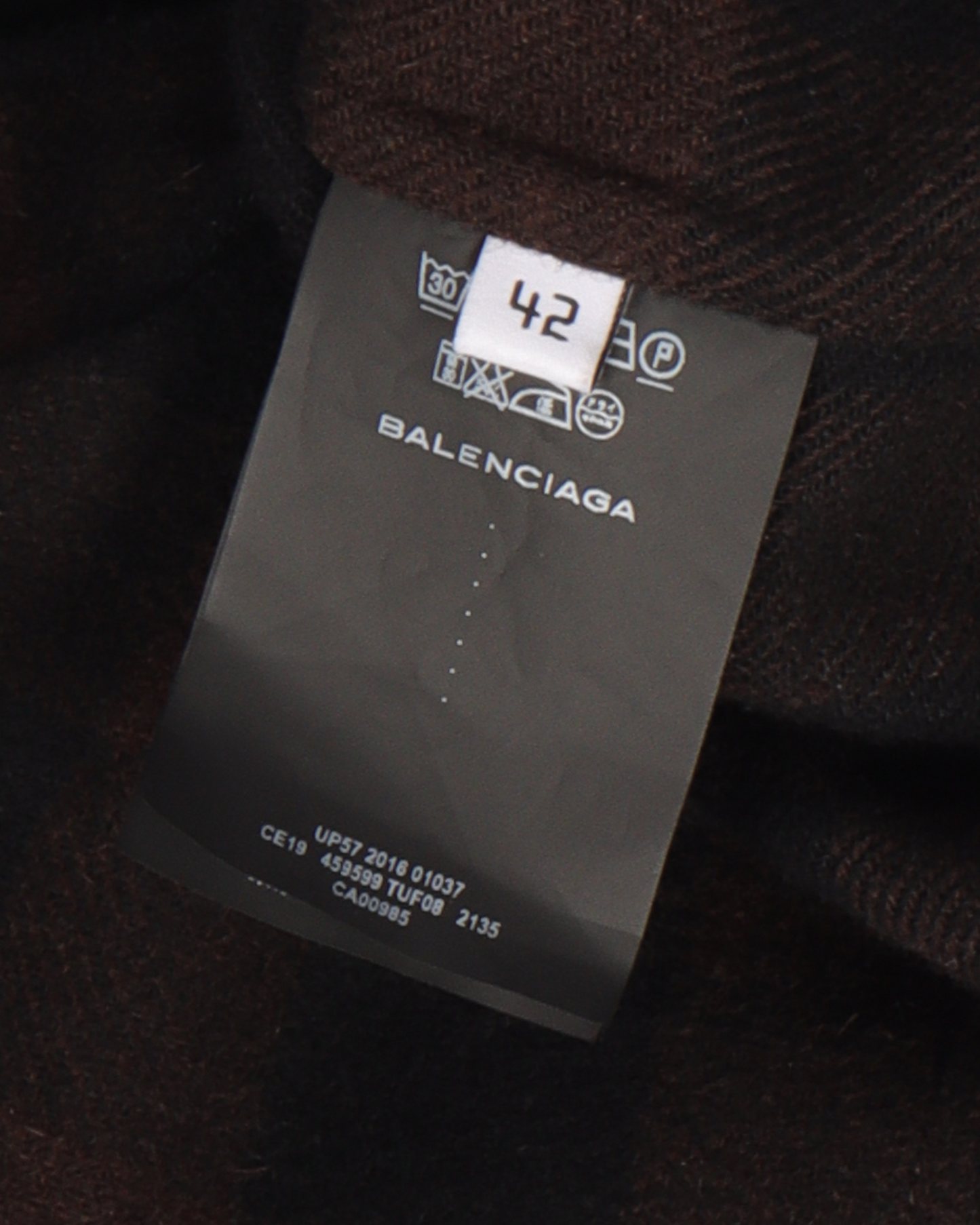 SS17 Oversized Shoulder-Pad Checkered Flannel Shirt