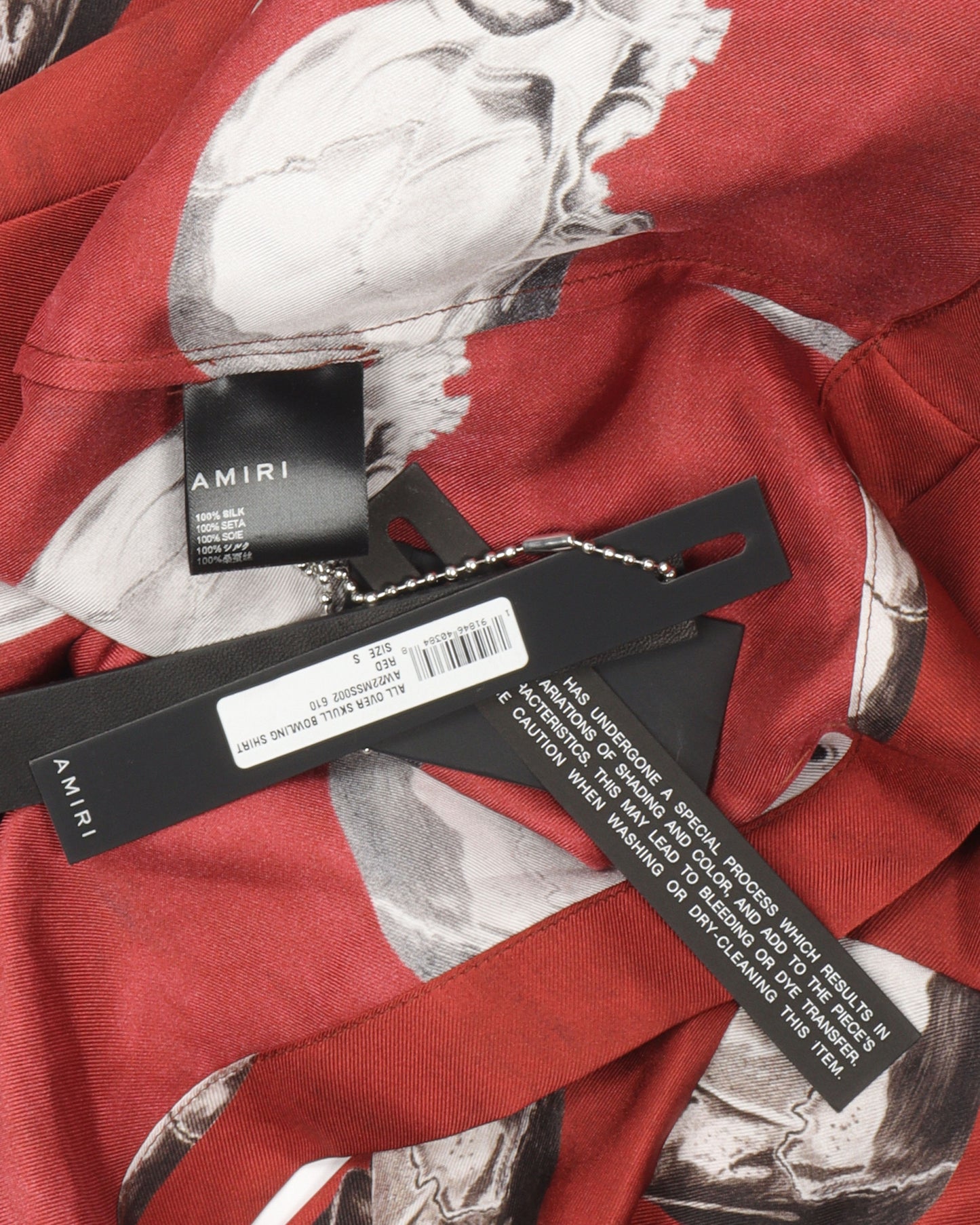 Wes Lang Skulls Silk Shirt