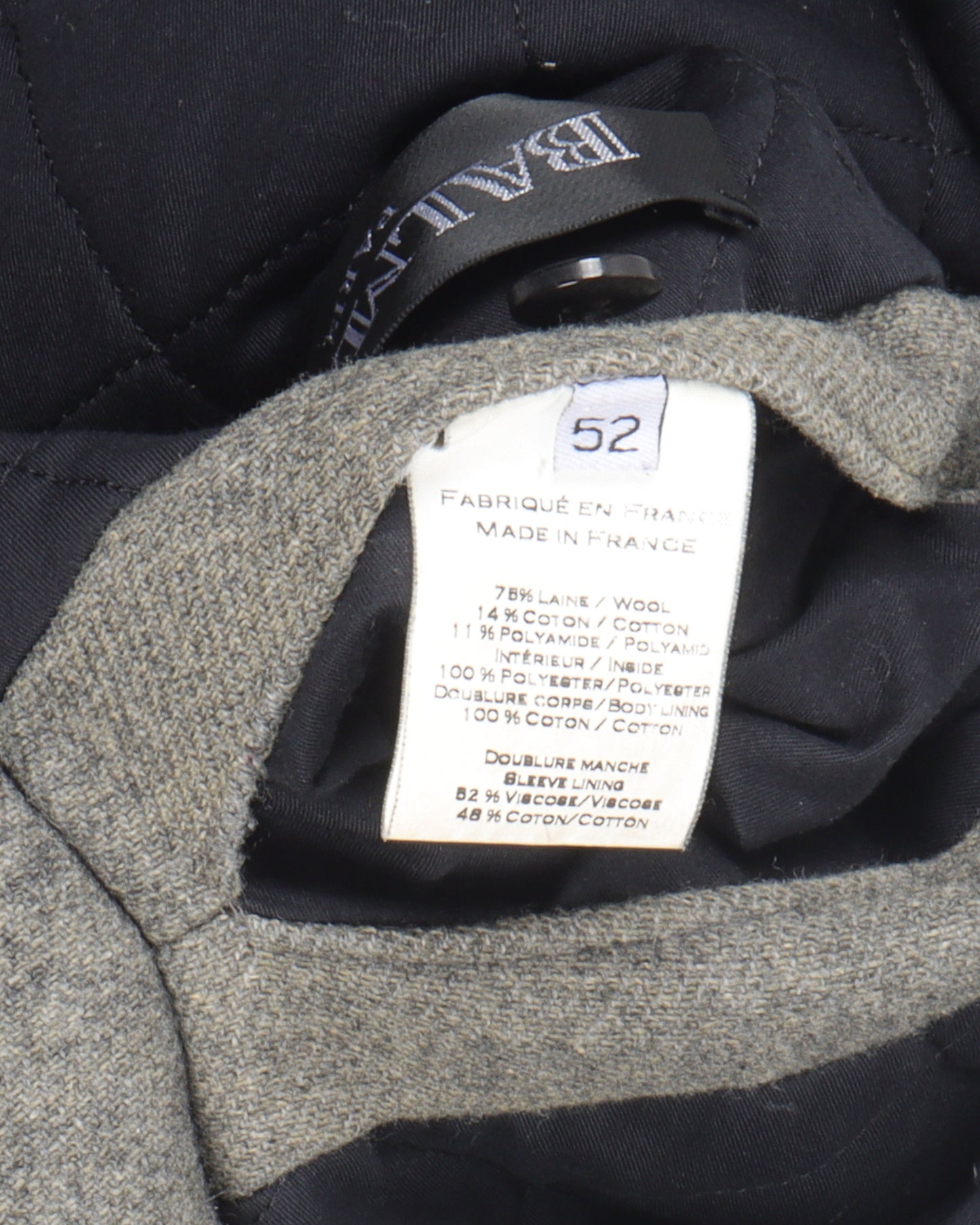 Grey Peacoat