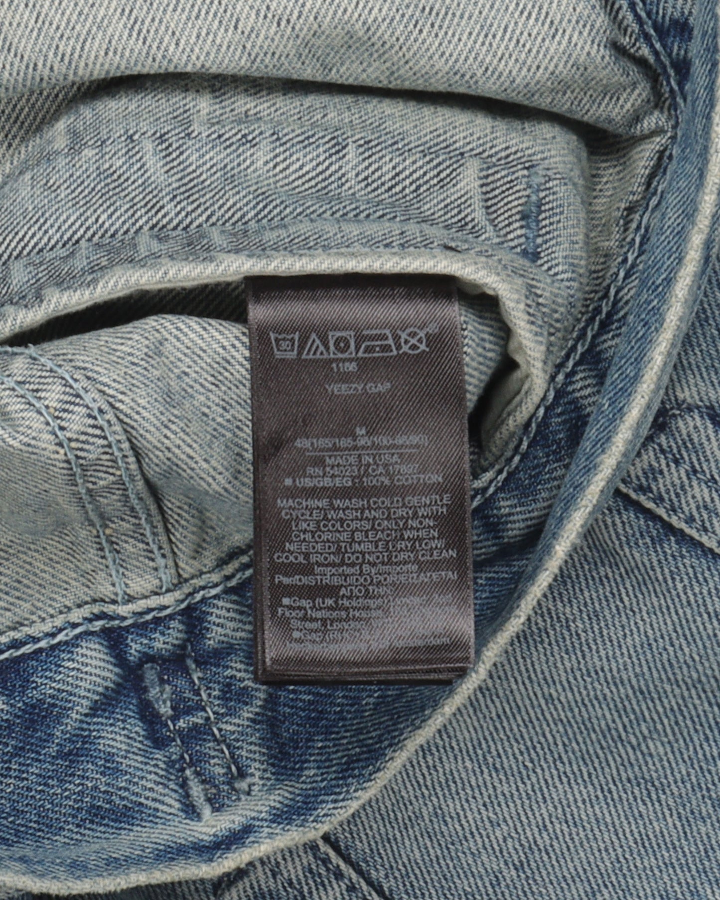 GAP Engineered By Balenciaga Denim Padded Jacket