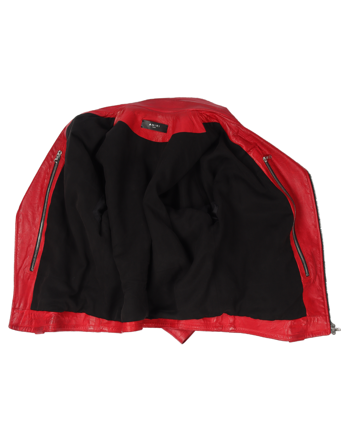 1/1 Sample Belted Leather Motorcycle Jacket