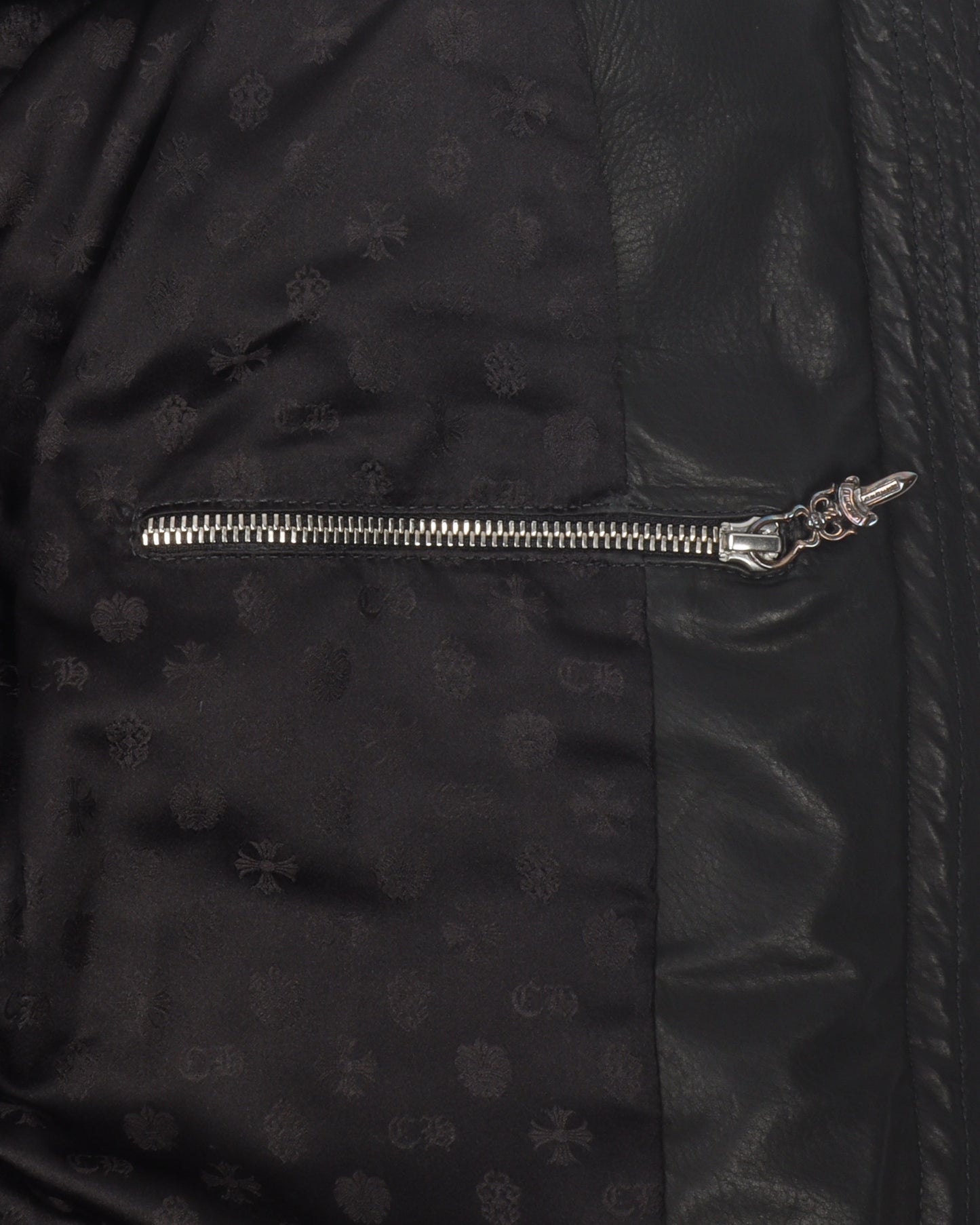 Leather Bomber Jacket