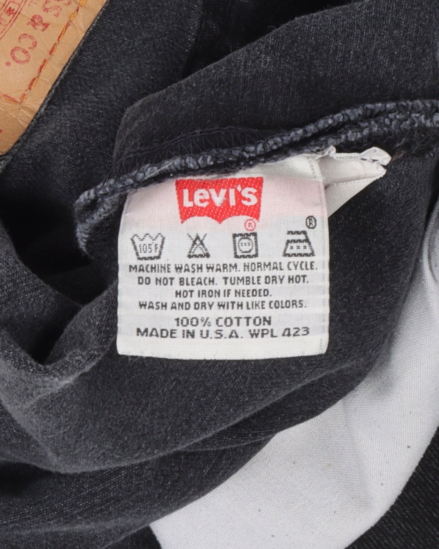 Levi's Patch Repair 501 Jeans