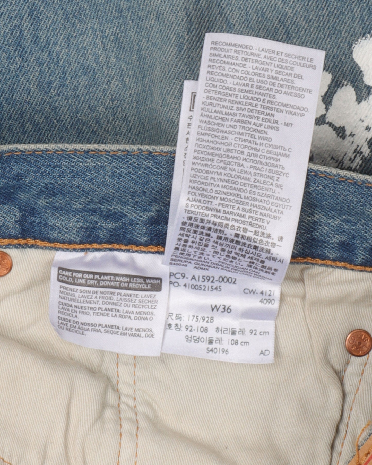 Levi's Cotton Wreath Jeans