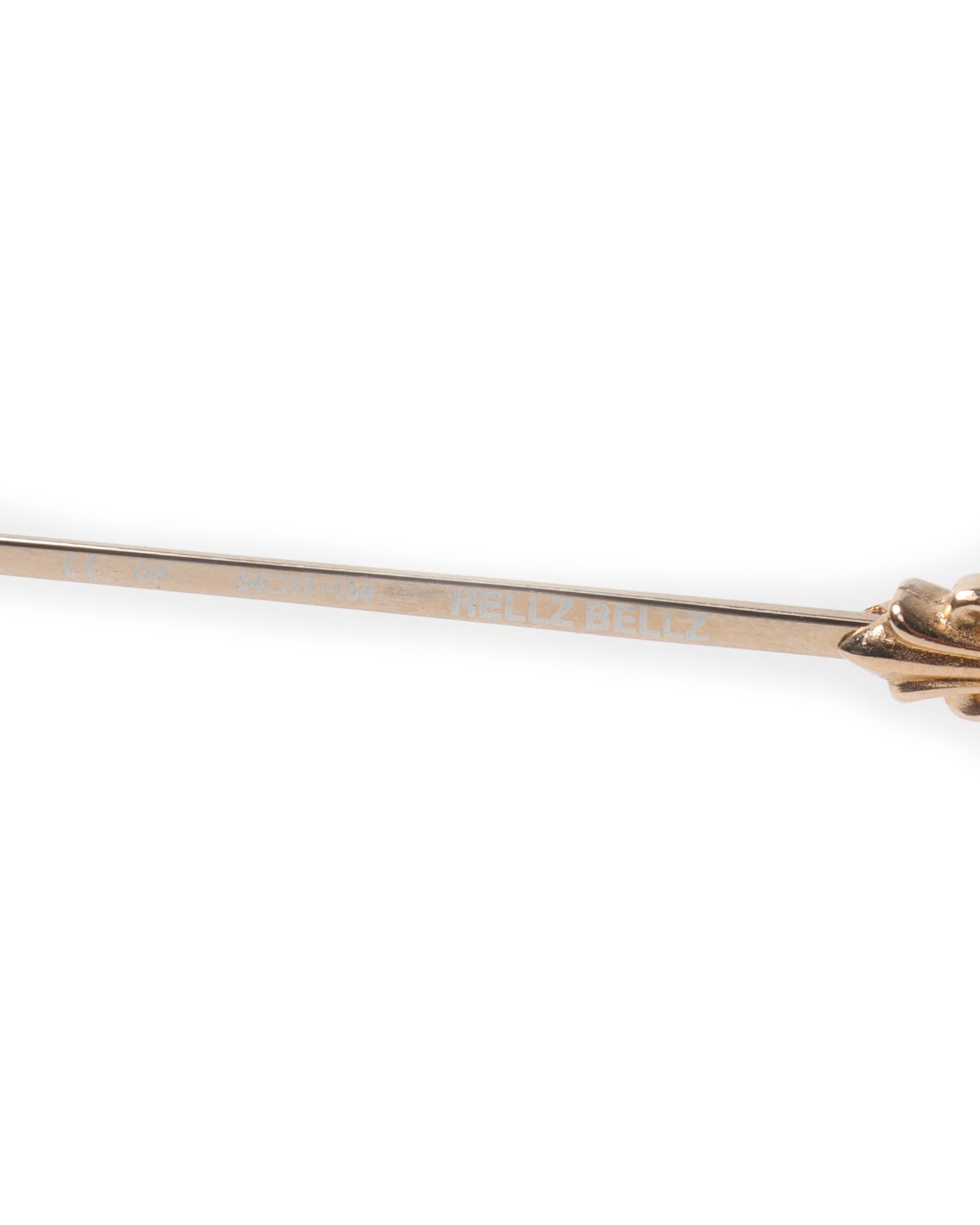 "HELLZ BELLZ" Gold Plated Sunglasses
