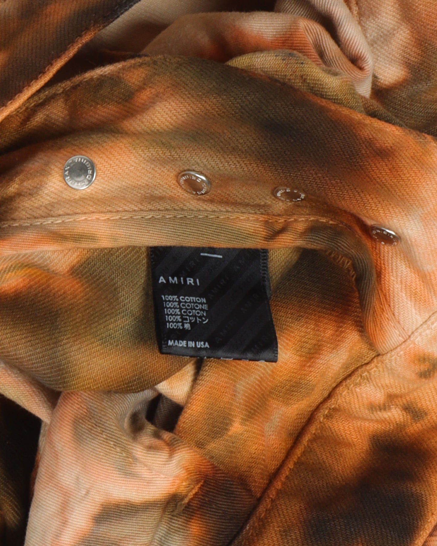 Double Knee Tie-Dye Carpenter Pants