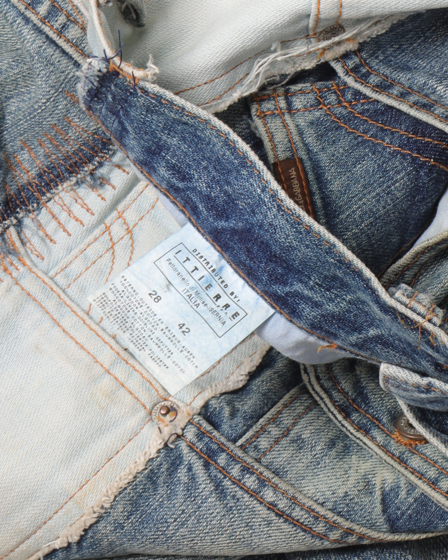 Vintage Distressed & Reworked Denim