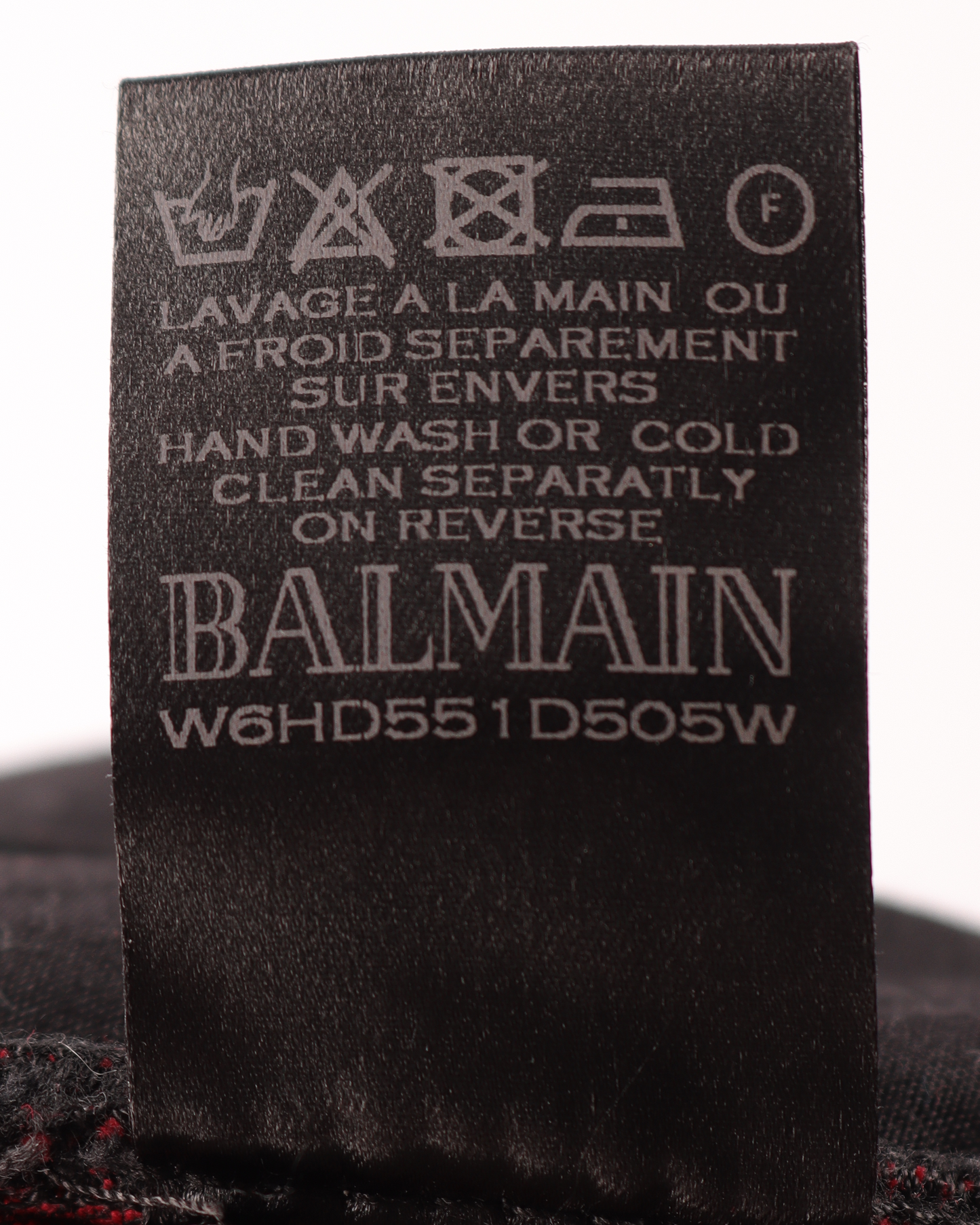 Slim Cut Faded And Ridged Denim