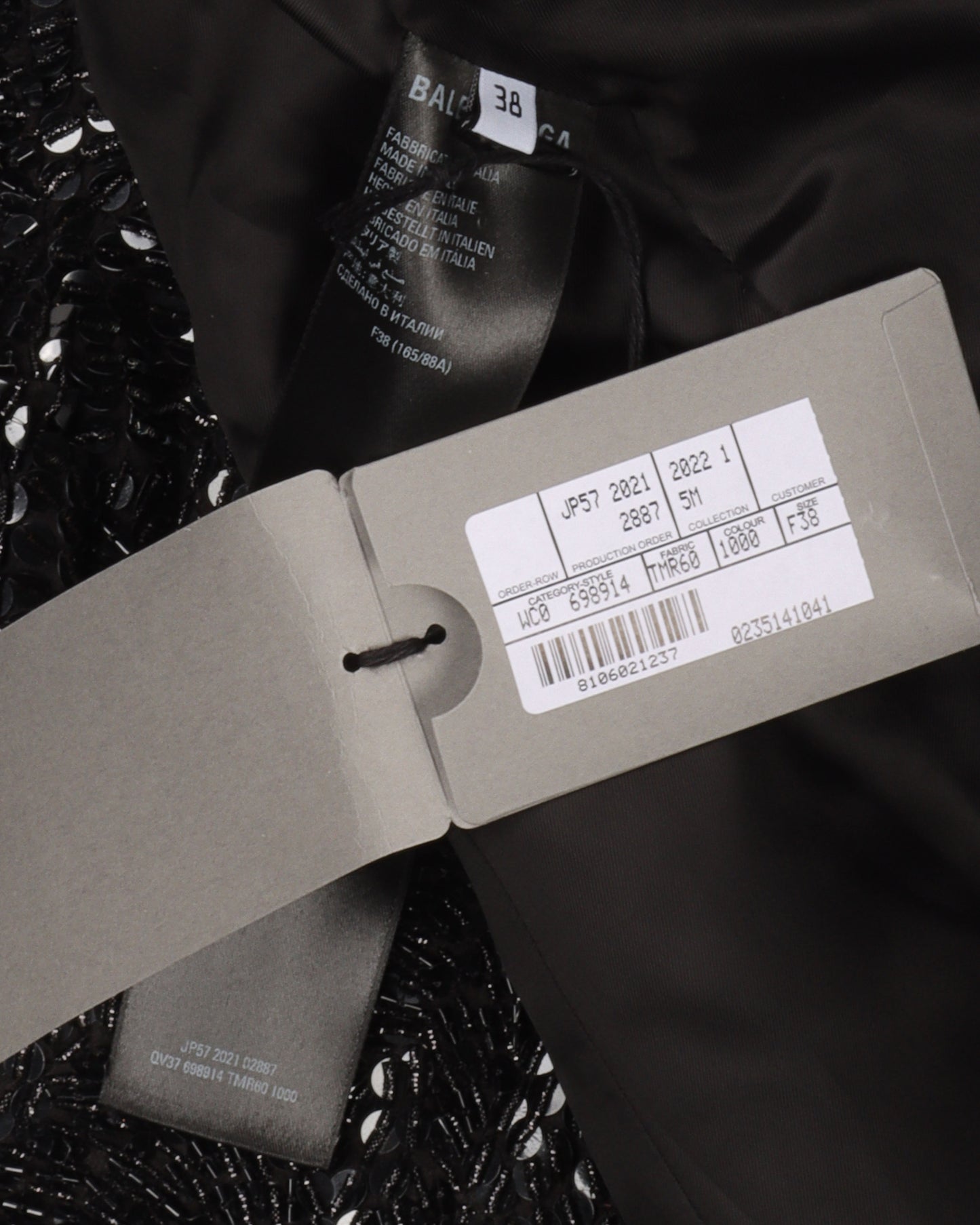 Eveningwear "YE24" Sequin Embellished Blazer