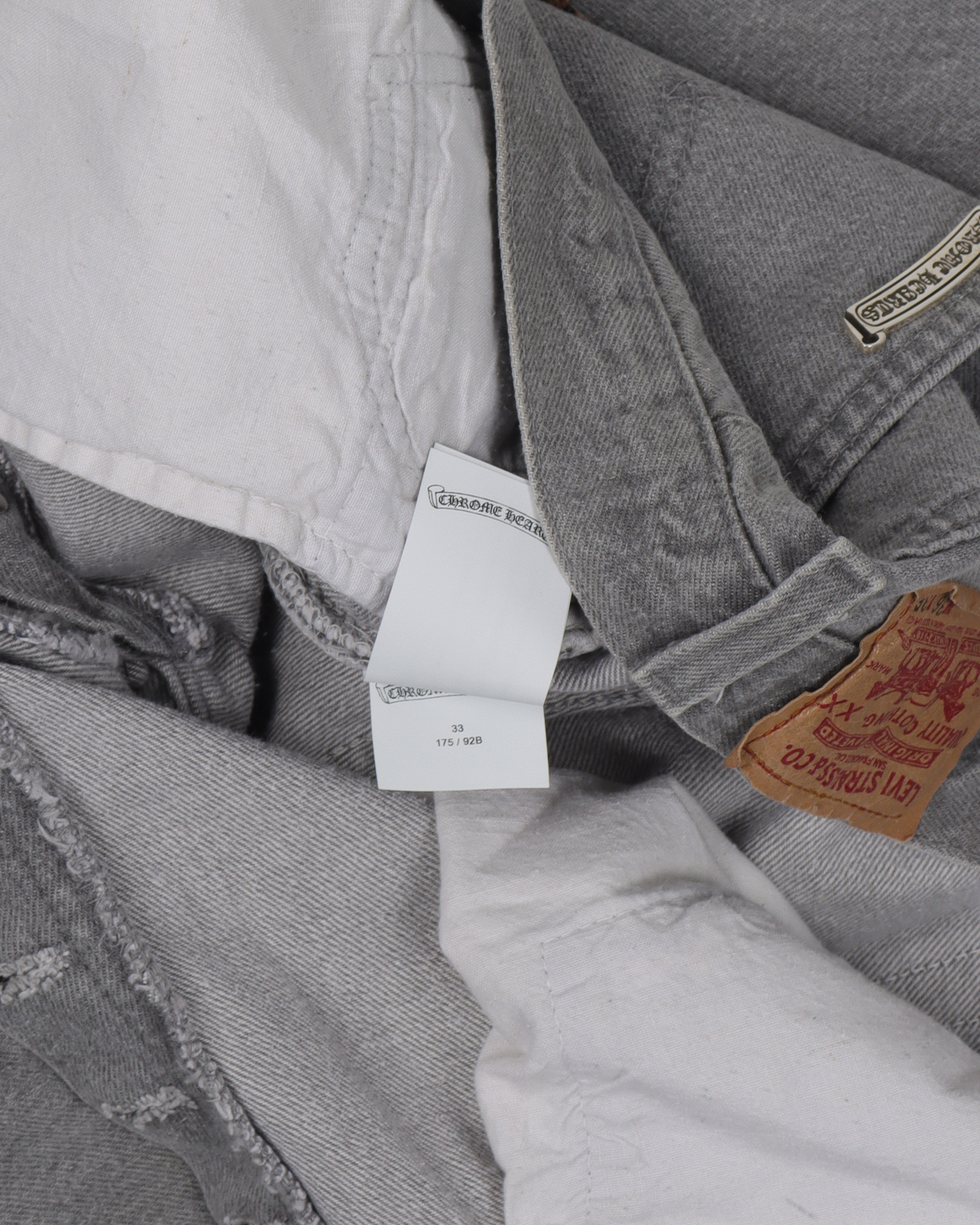 LEVI'S LEOPARD CROSS PATCH DENIM