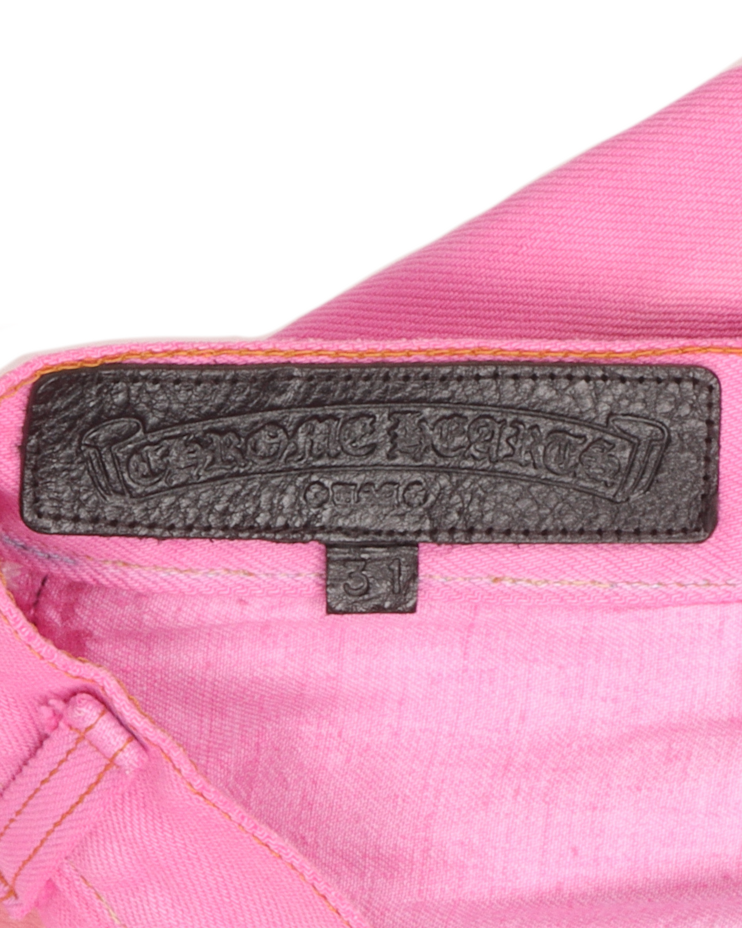 Sex Records Pink Jeans With Pink Crosses