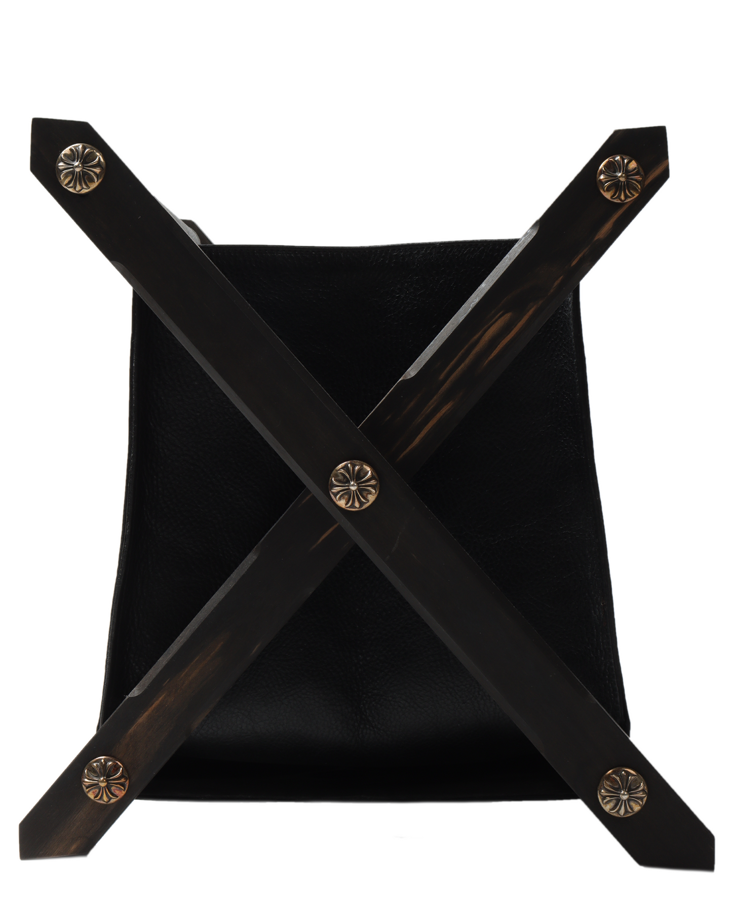 Leather Magazine Holder