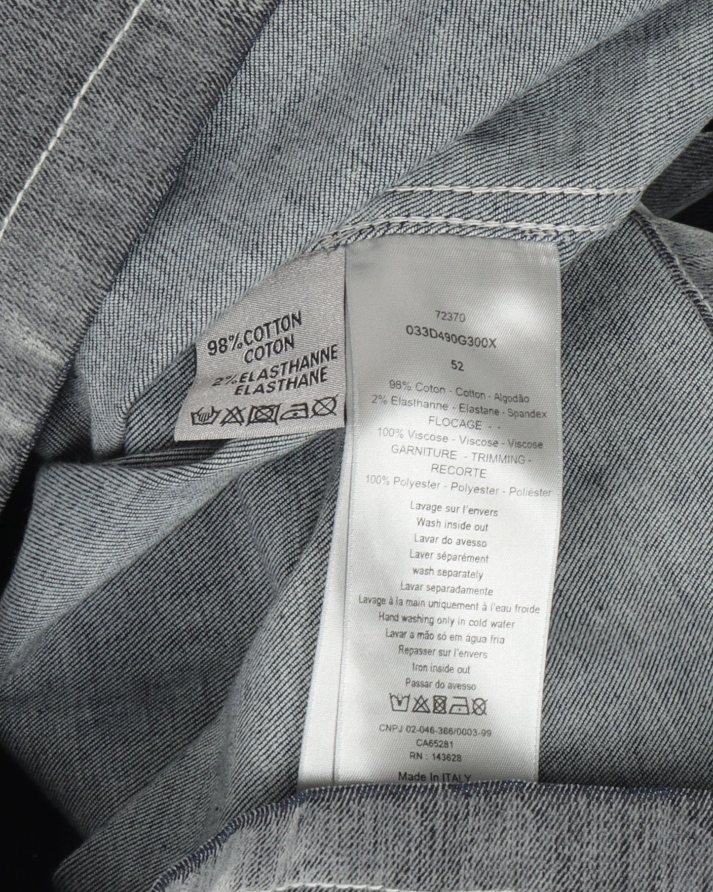 Grey Long Sleeve Button Shirt