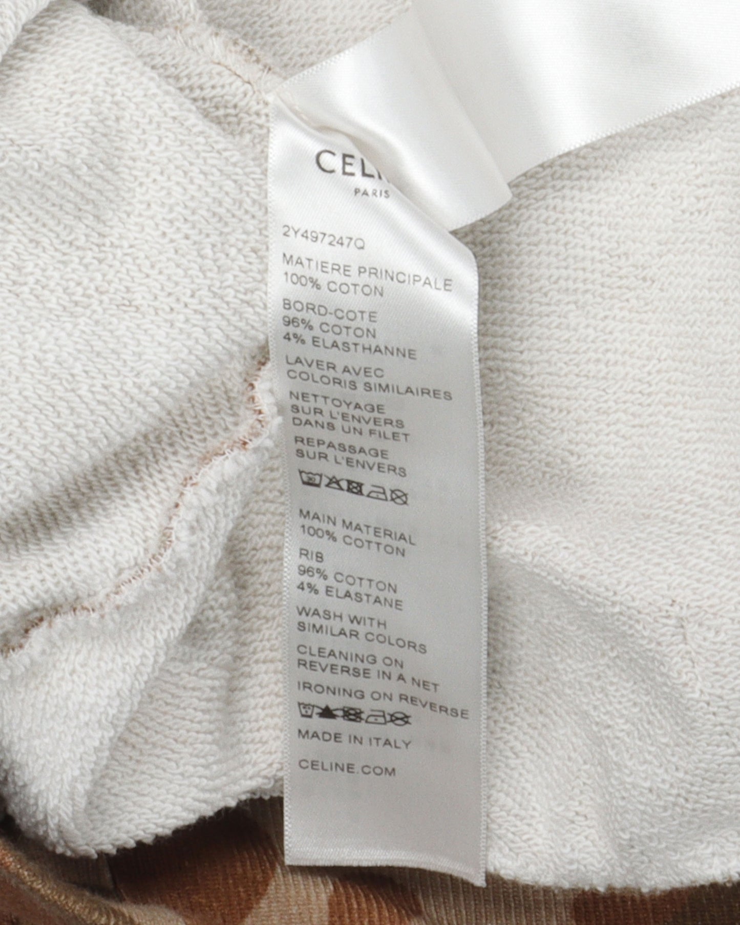 Camo Zip Up Sweatshirt