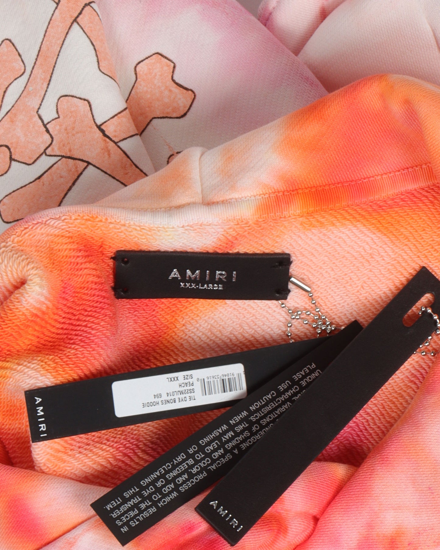 Tie Dye Bones Hoodie