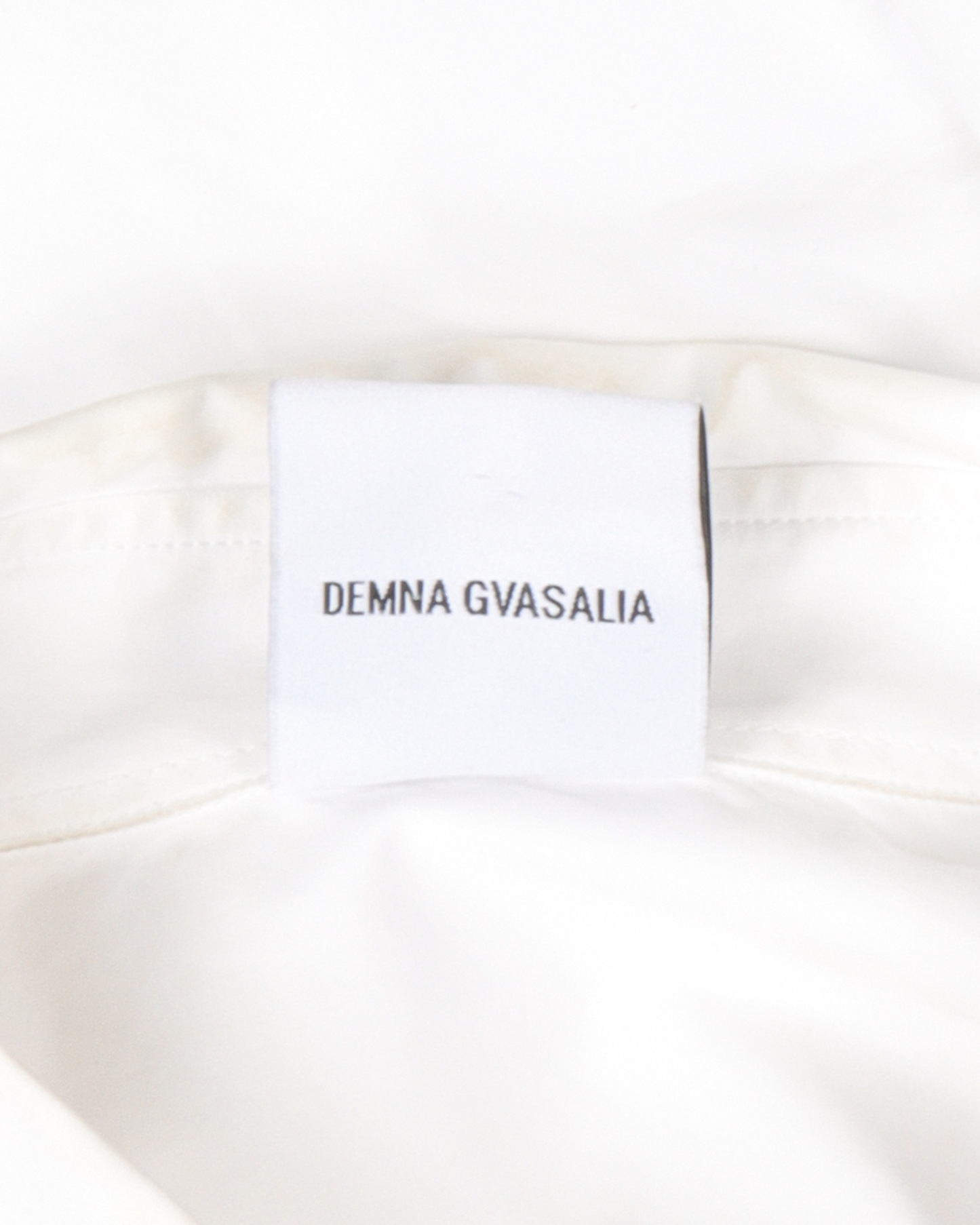 SS20 Gothic Embroidered Long Sleeve Button Down Shirt