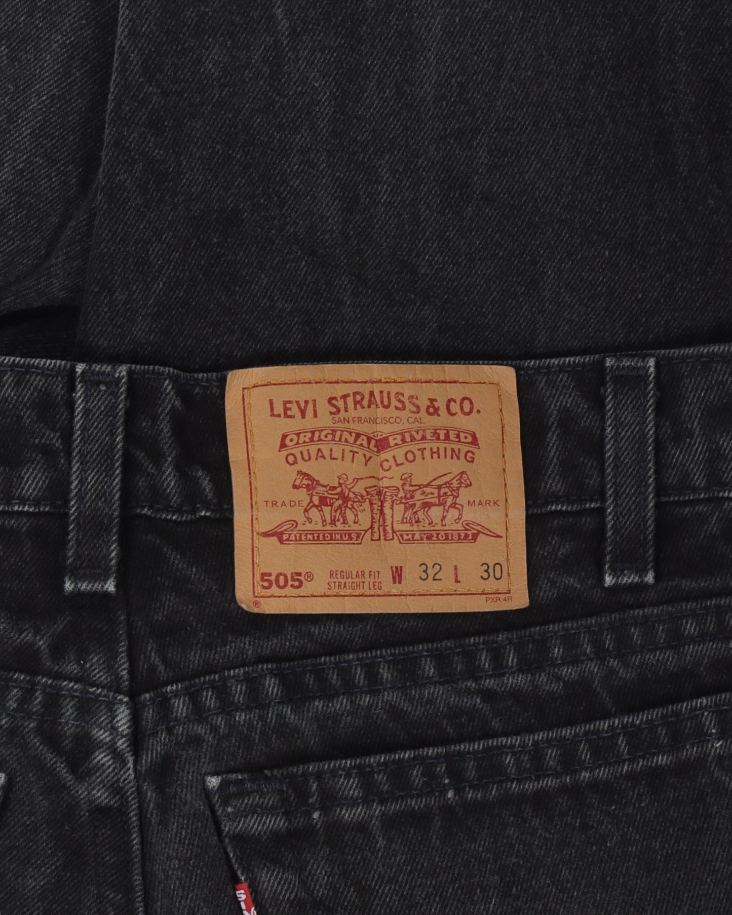 Levi's Black 505 Jeans