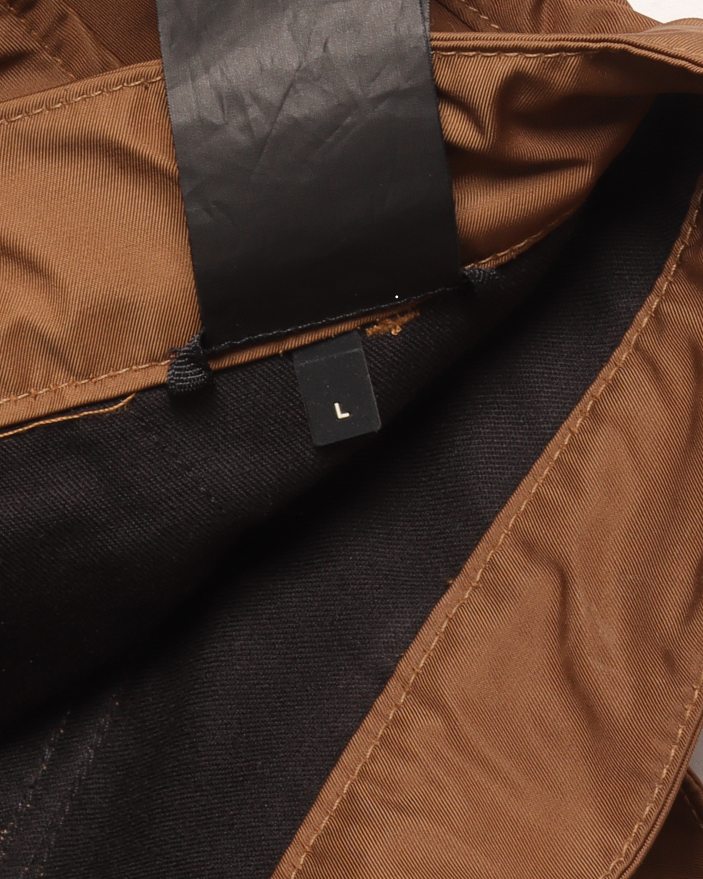 6th Collection Brown Nylon Tearaway Pants