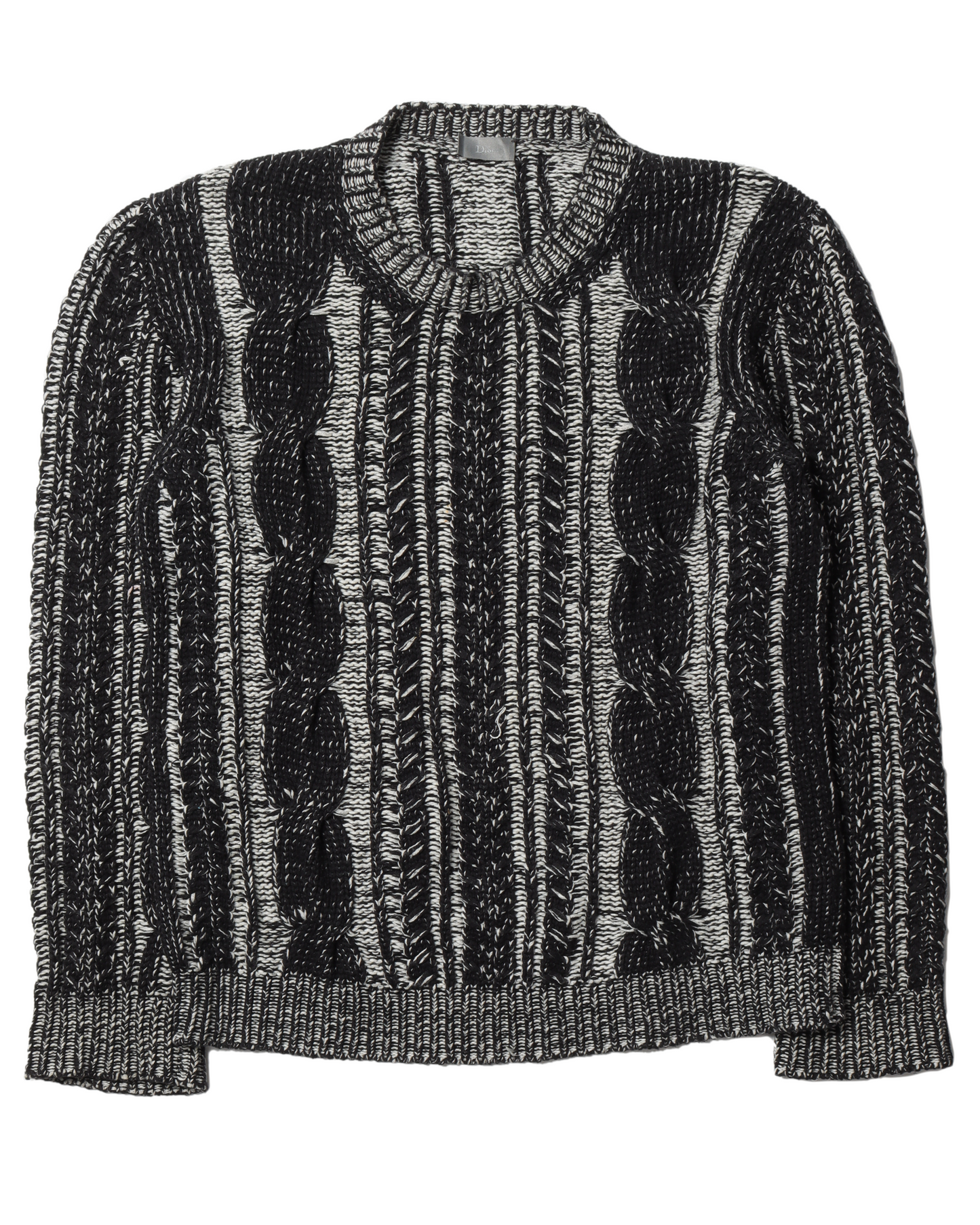 Two Tone Knit Sweater