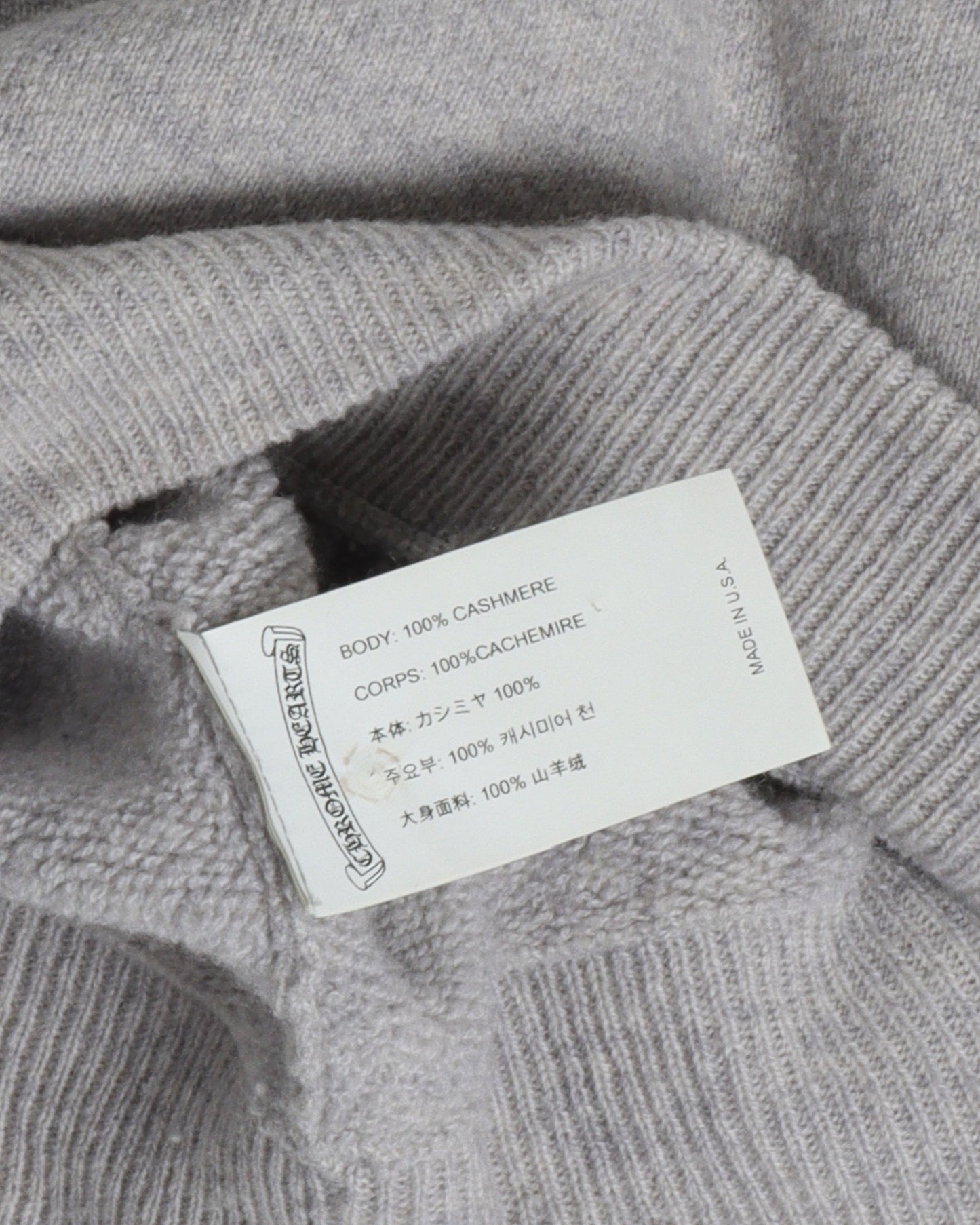 Embroidered Cashmere Sweater