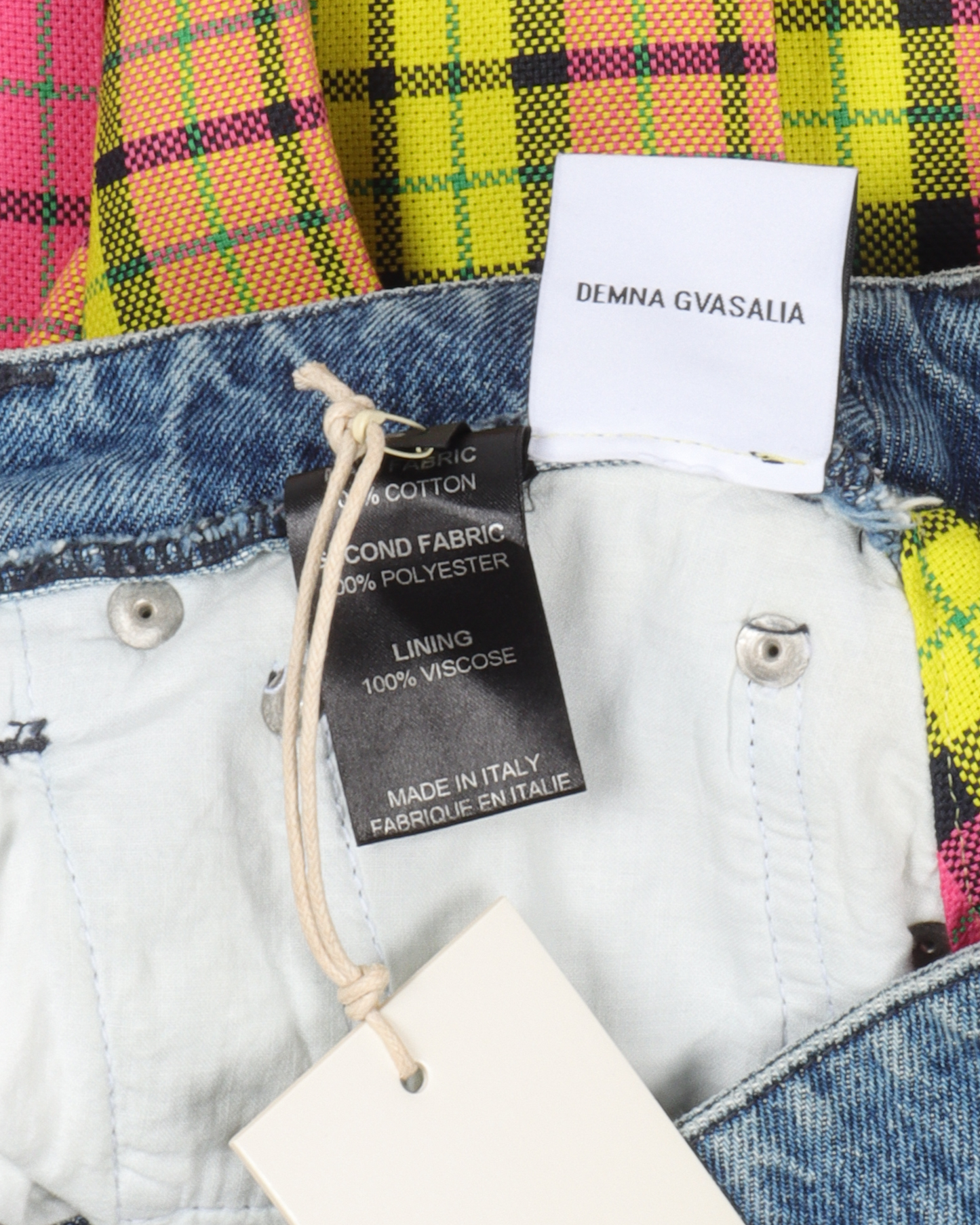 SS19 Reconstructed Denim Skirt