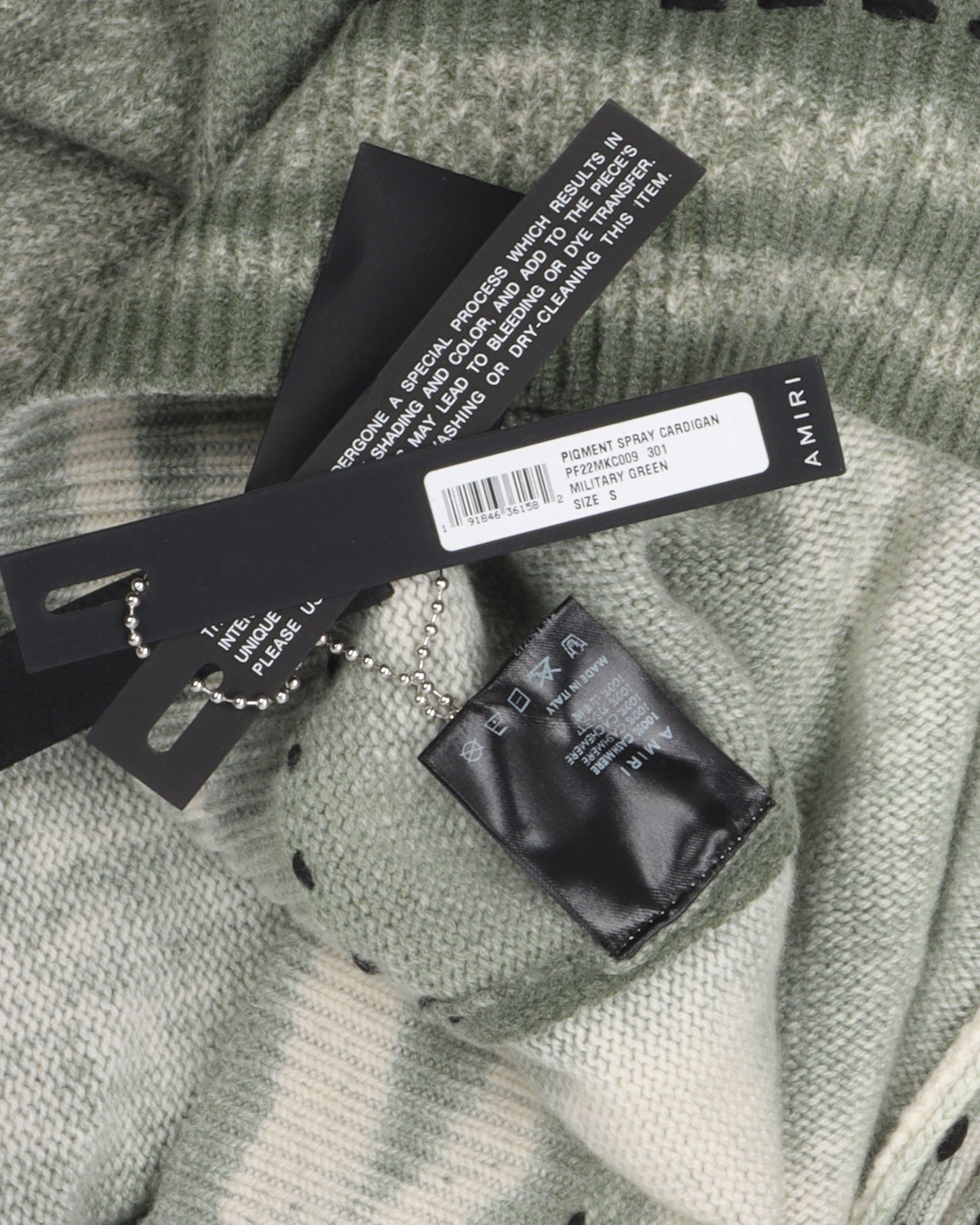 Pigment Spray Cardigan