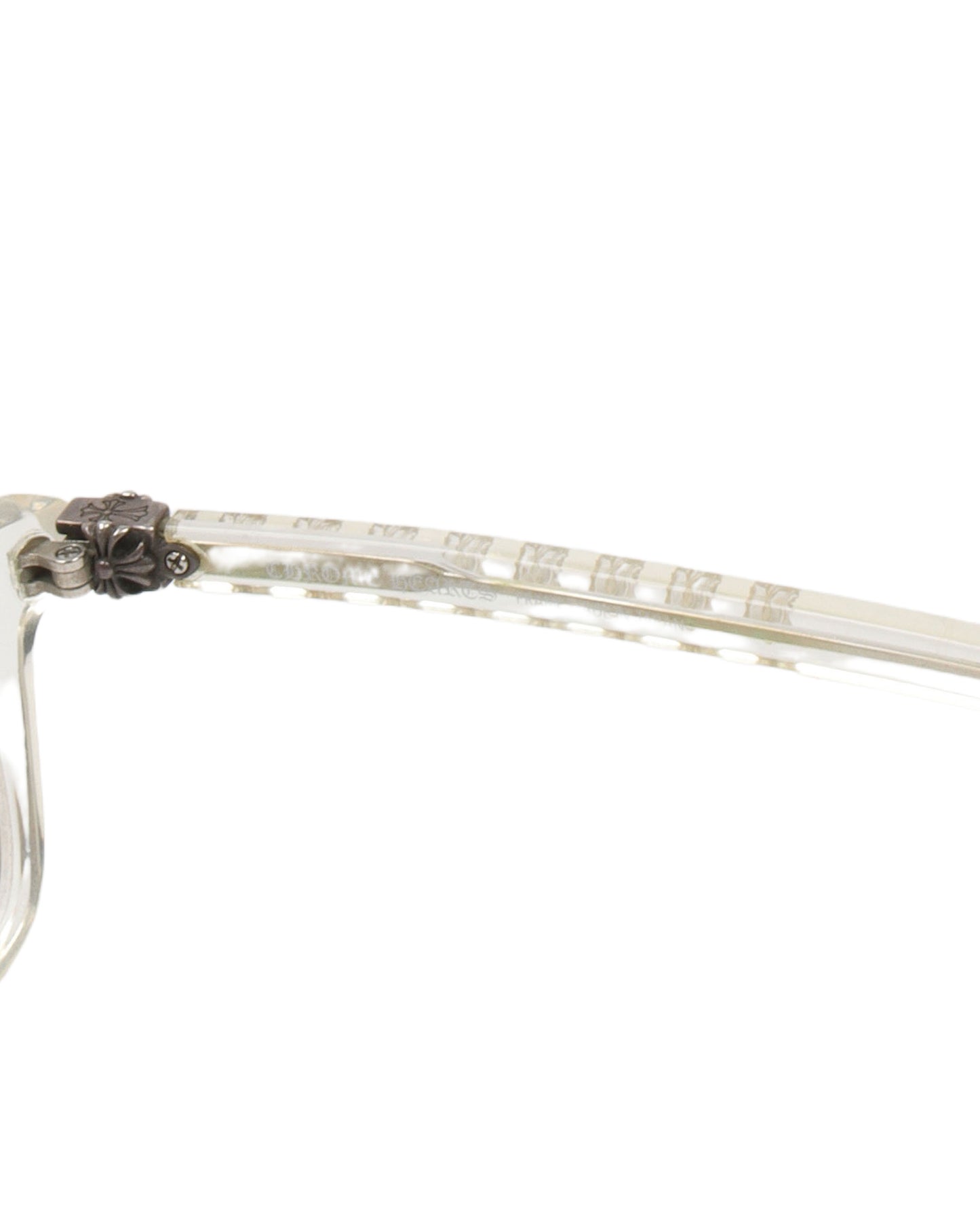 "MICROPOKE" Clear Lens Sunglasses