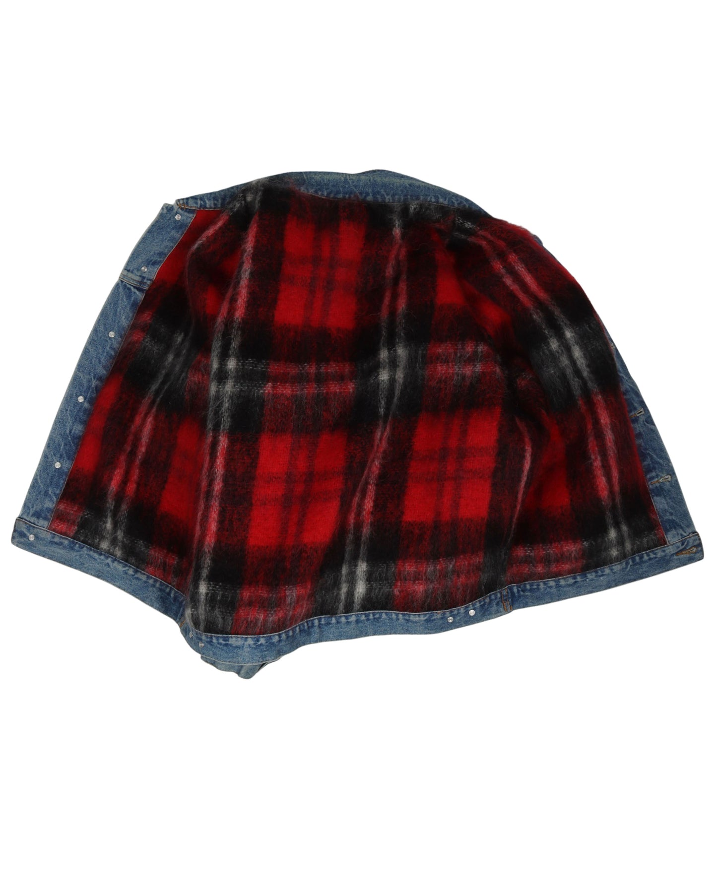 Mohair Lined Jean Jacket