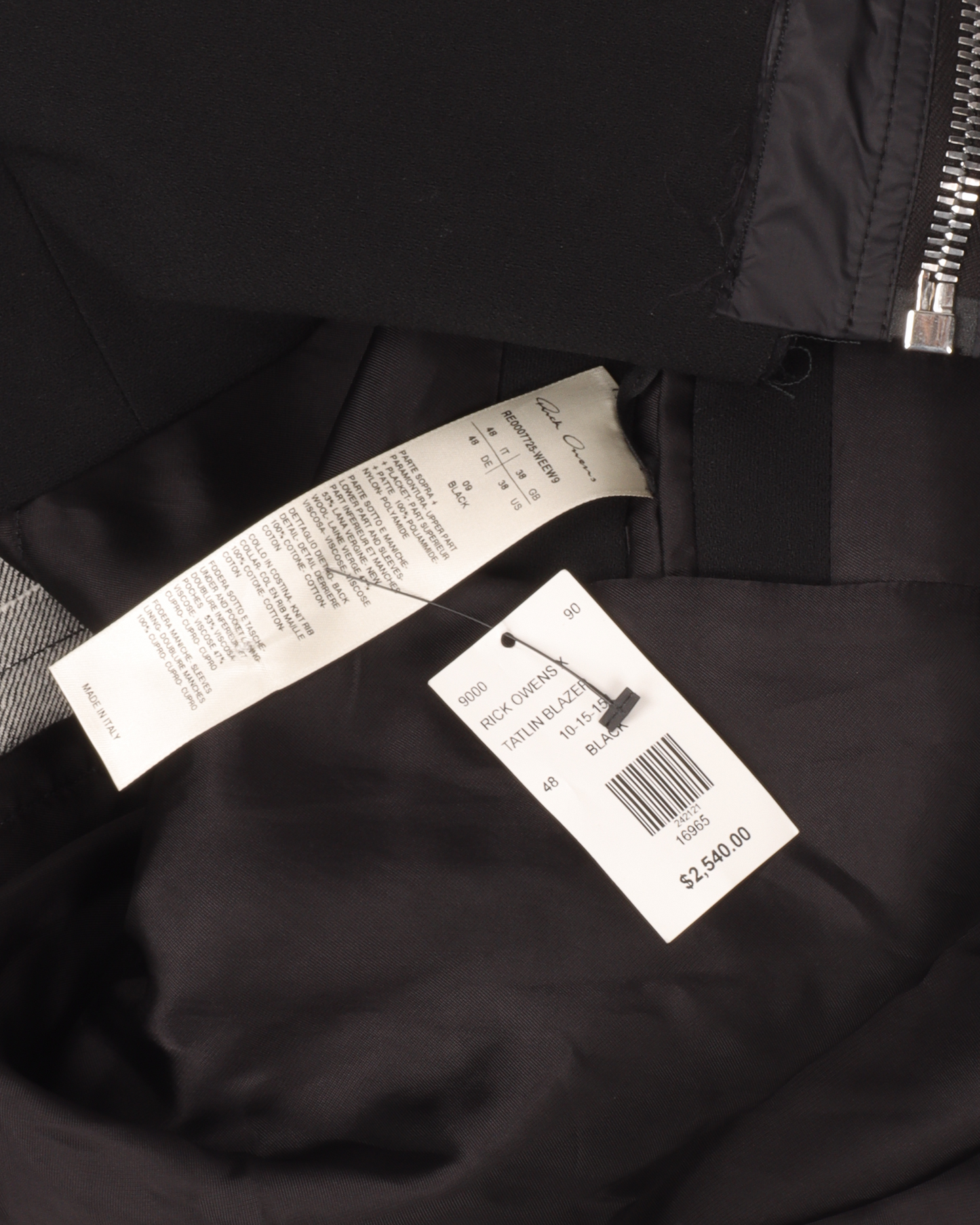 Swampgod Up-Cycled Blazer Bomber Jacket