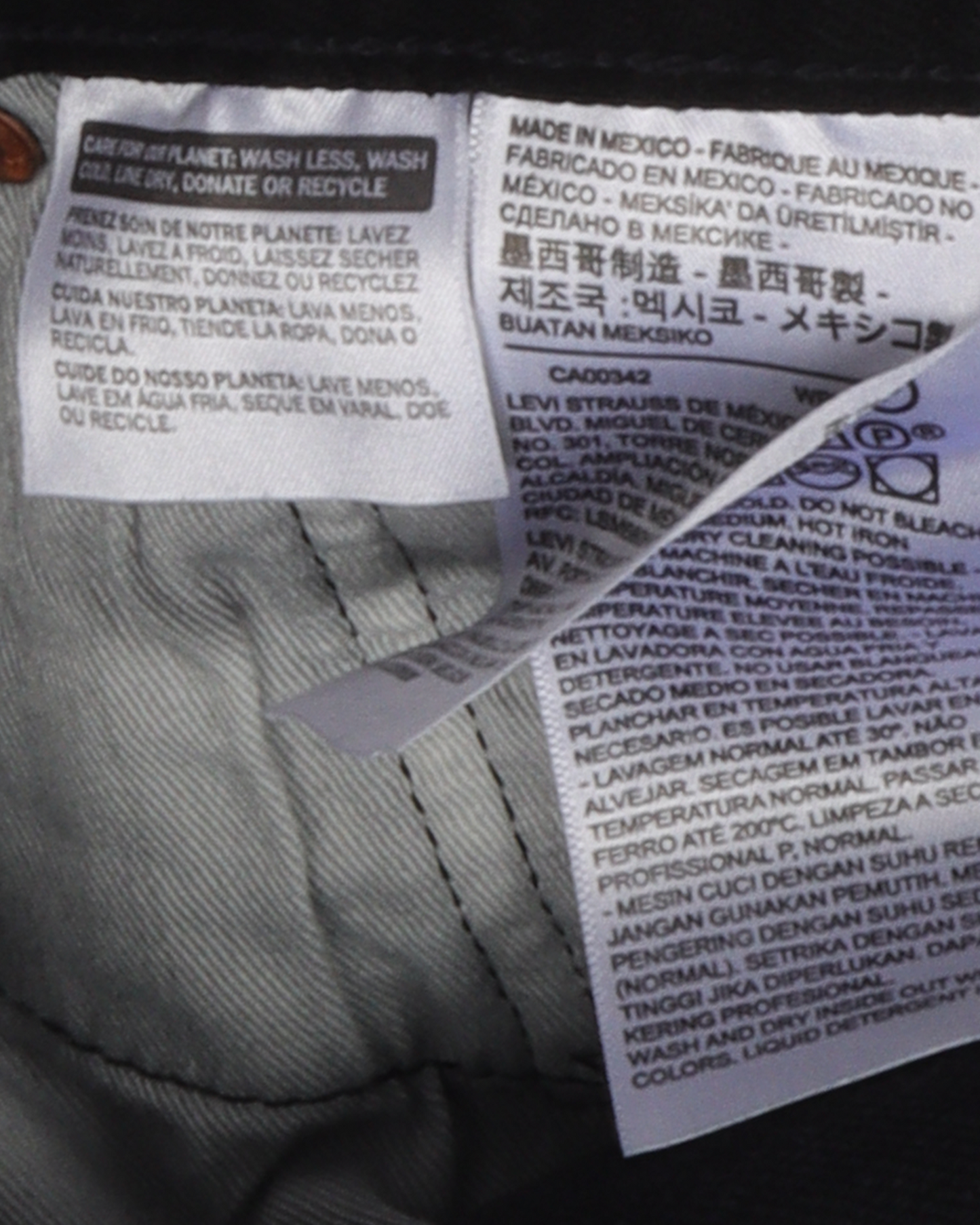 Levi's Cotton Wreath Denim