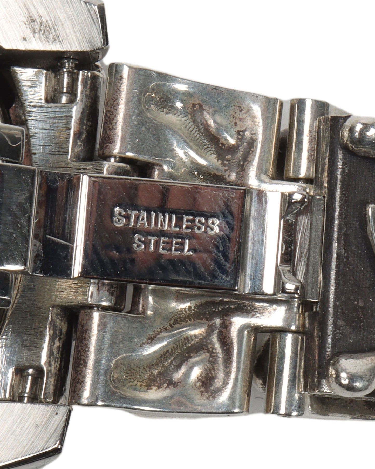 "Silver Dove" Pink Face Watch