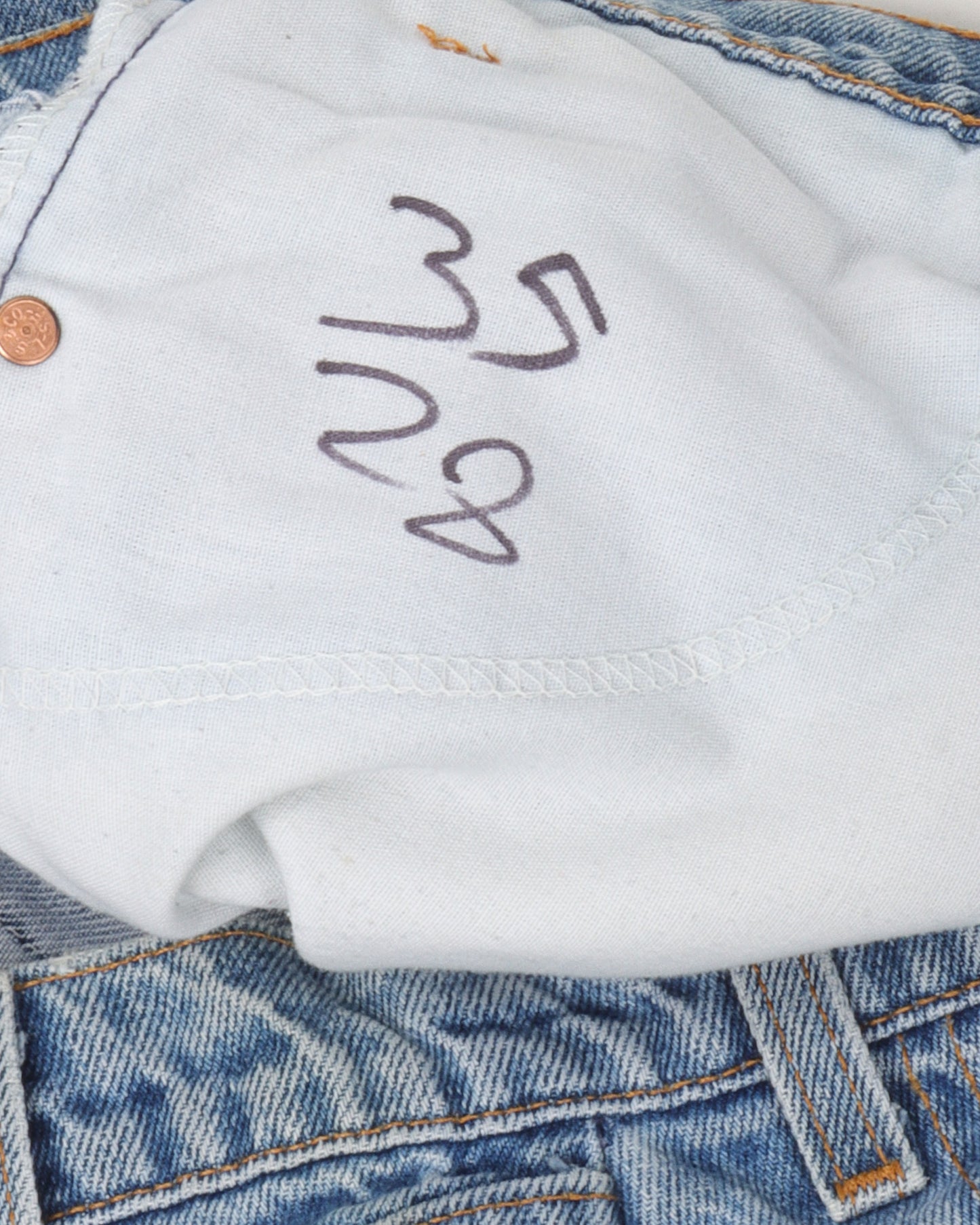 Levi's Orange Tab Jeans