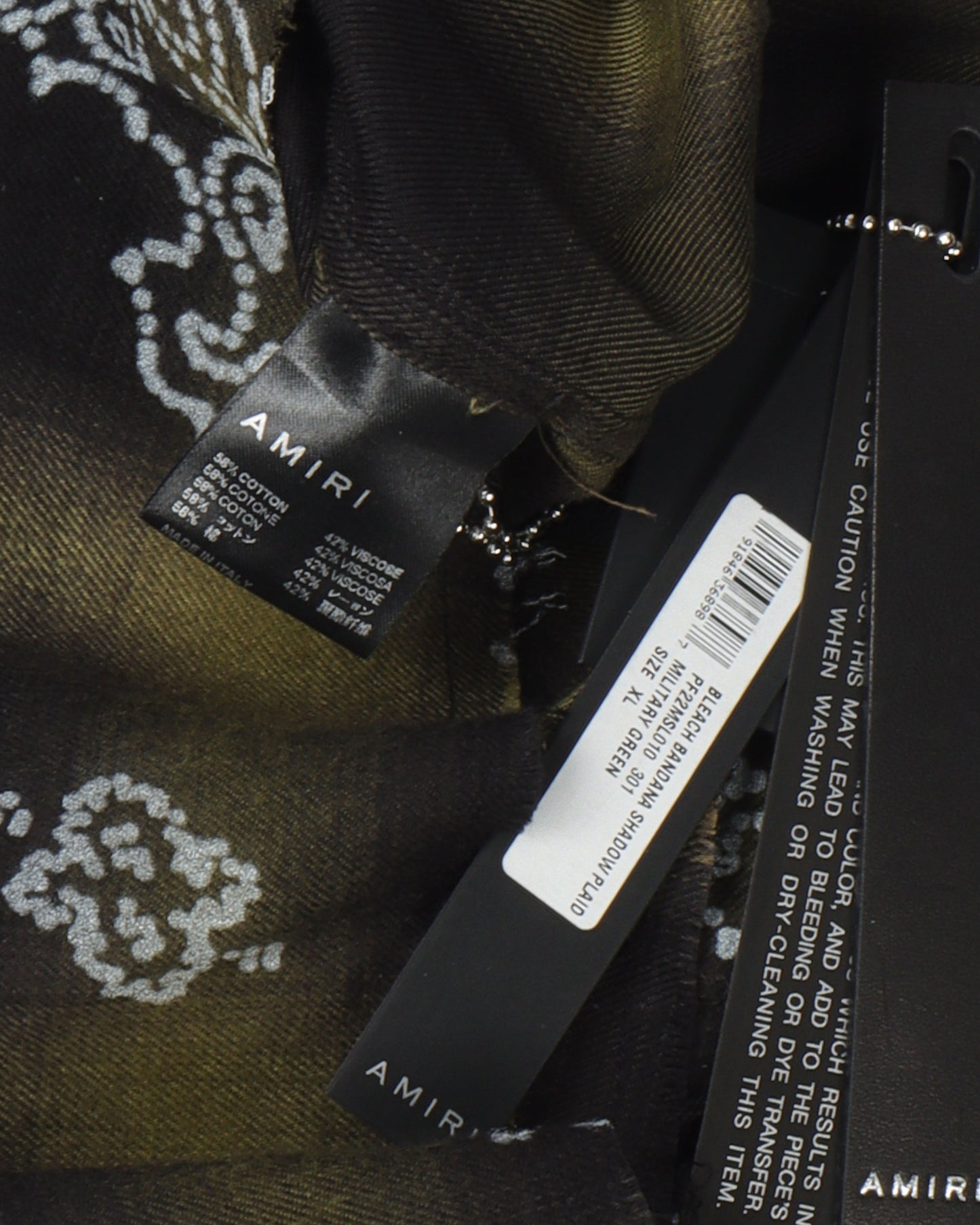 Paisley Flannel Shirt