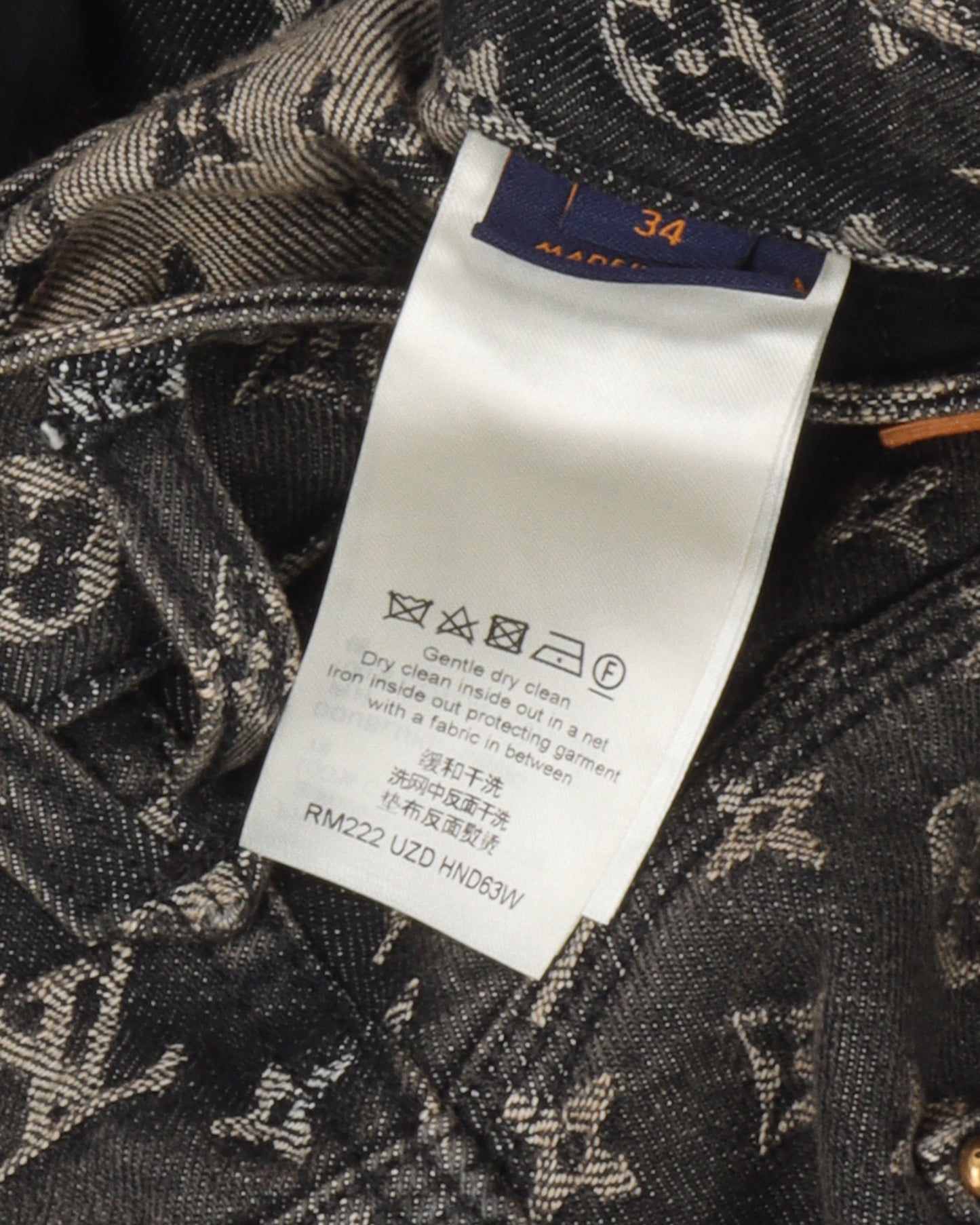 Embroidered Lady Monogram Jeans