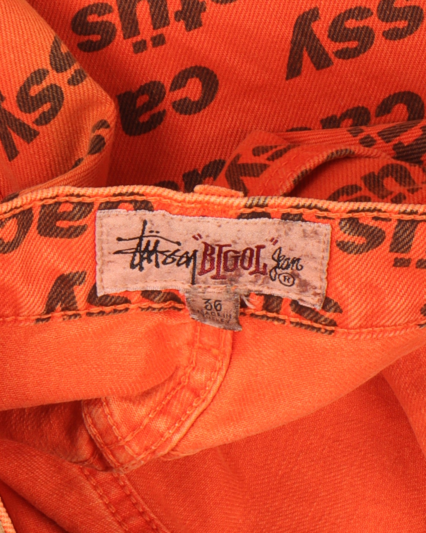 Cactus Plant Flea Market Jean Orange