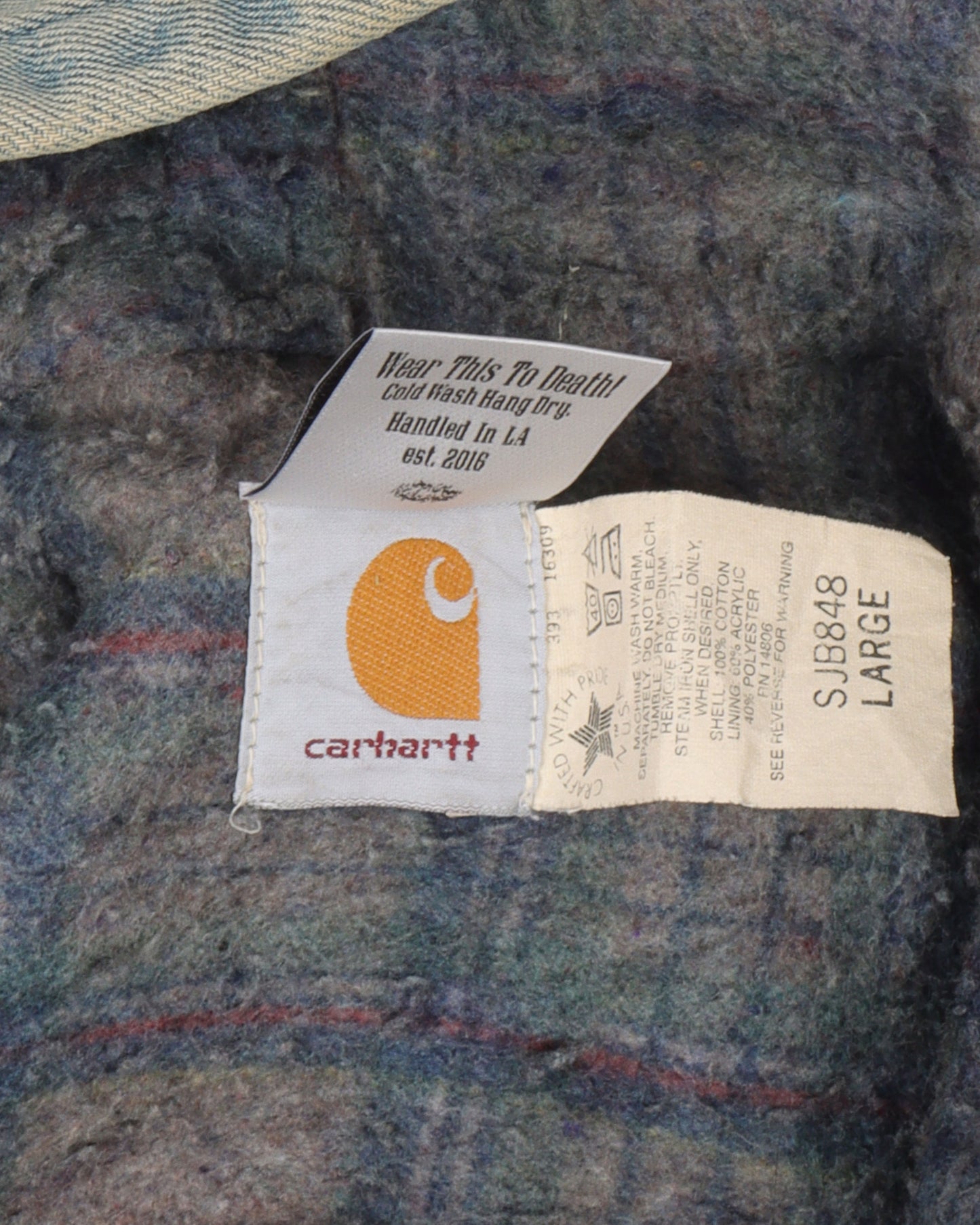 Carhartt Denim Hooded Jacket