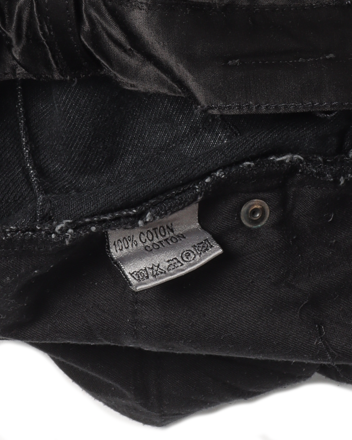 Satin Cummerbund Jeans AW 2006