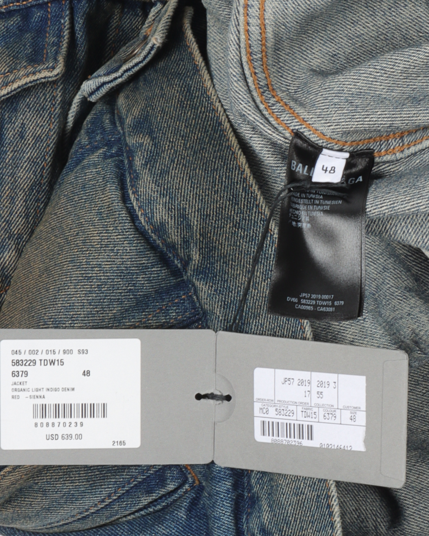 Script Logo Denim Jacket