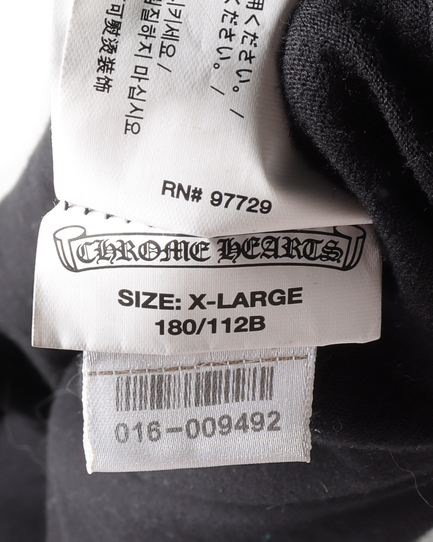 Collar Logo Long Sleeve T-Shirt