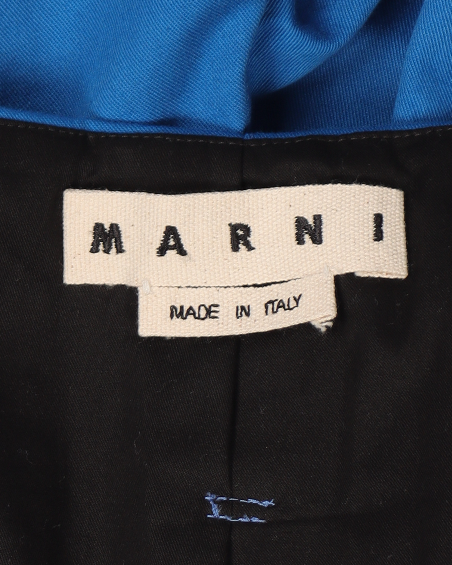 Lace-Belted Twill Shorts