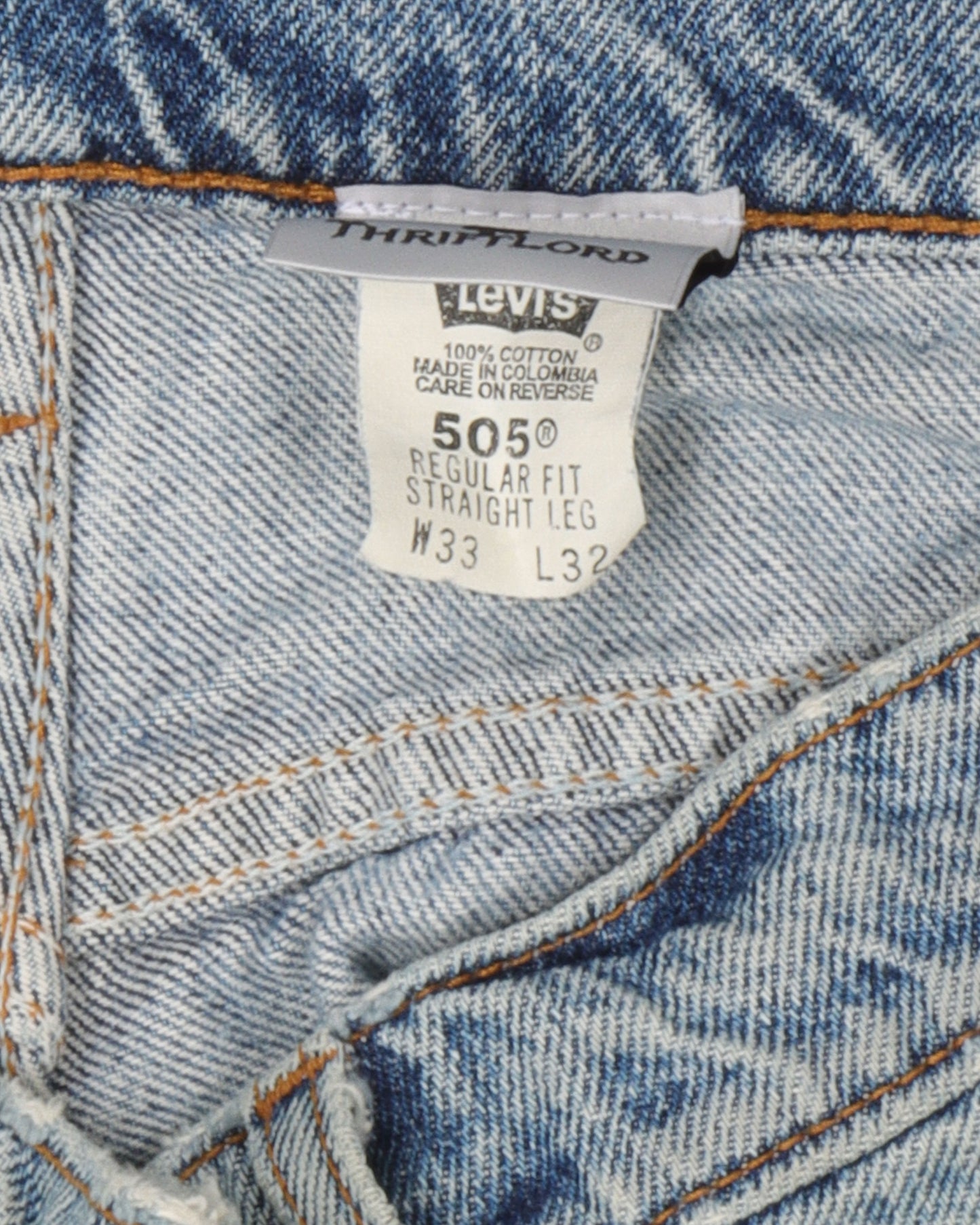 Levi's Distressed 501 Denim