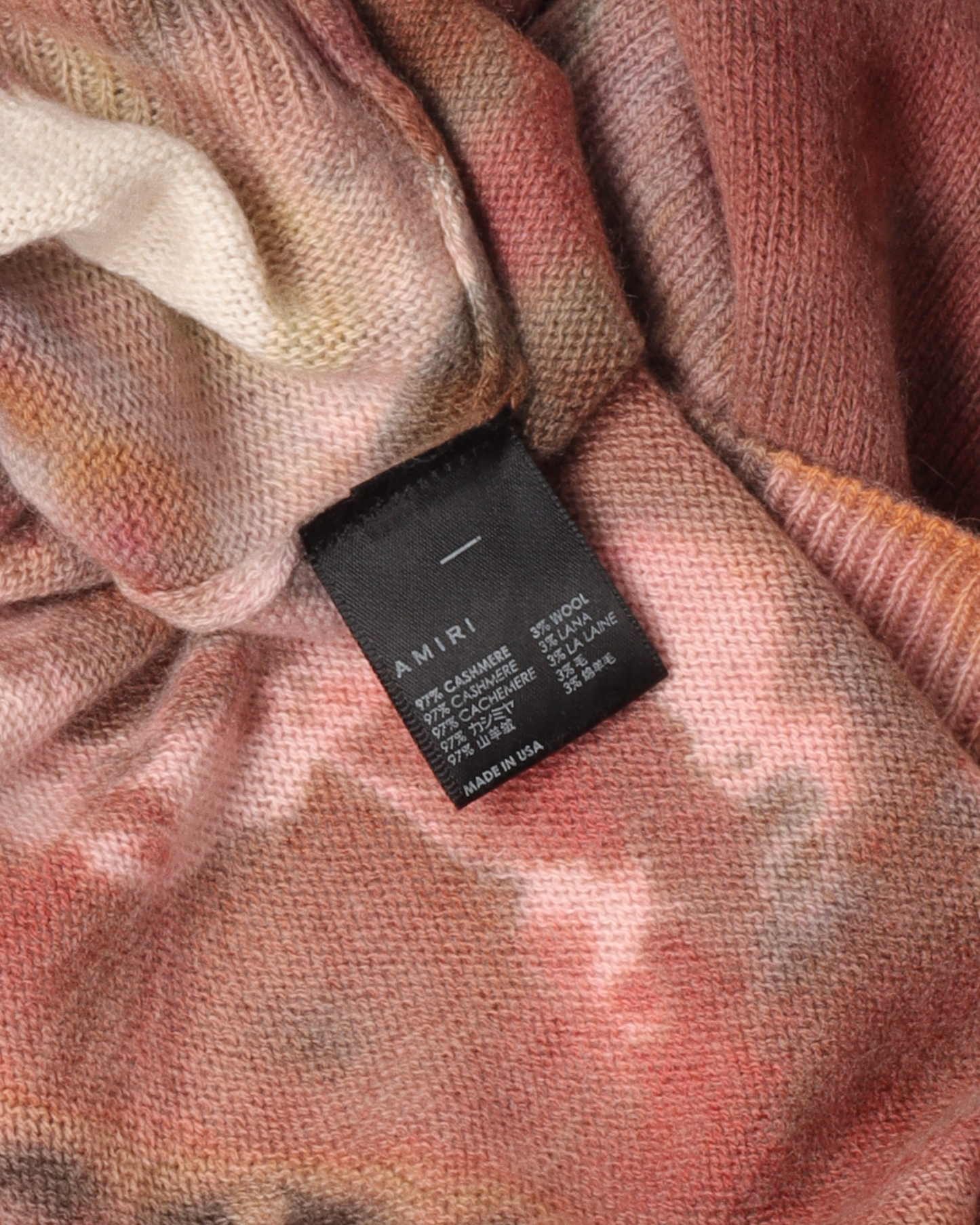 Tie-Dye Cashmere Blend Sweater