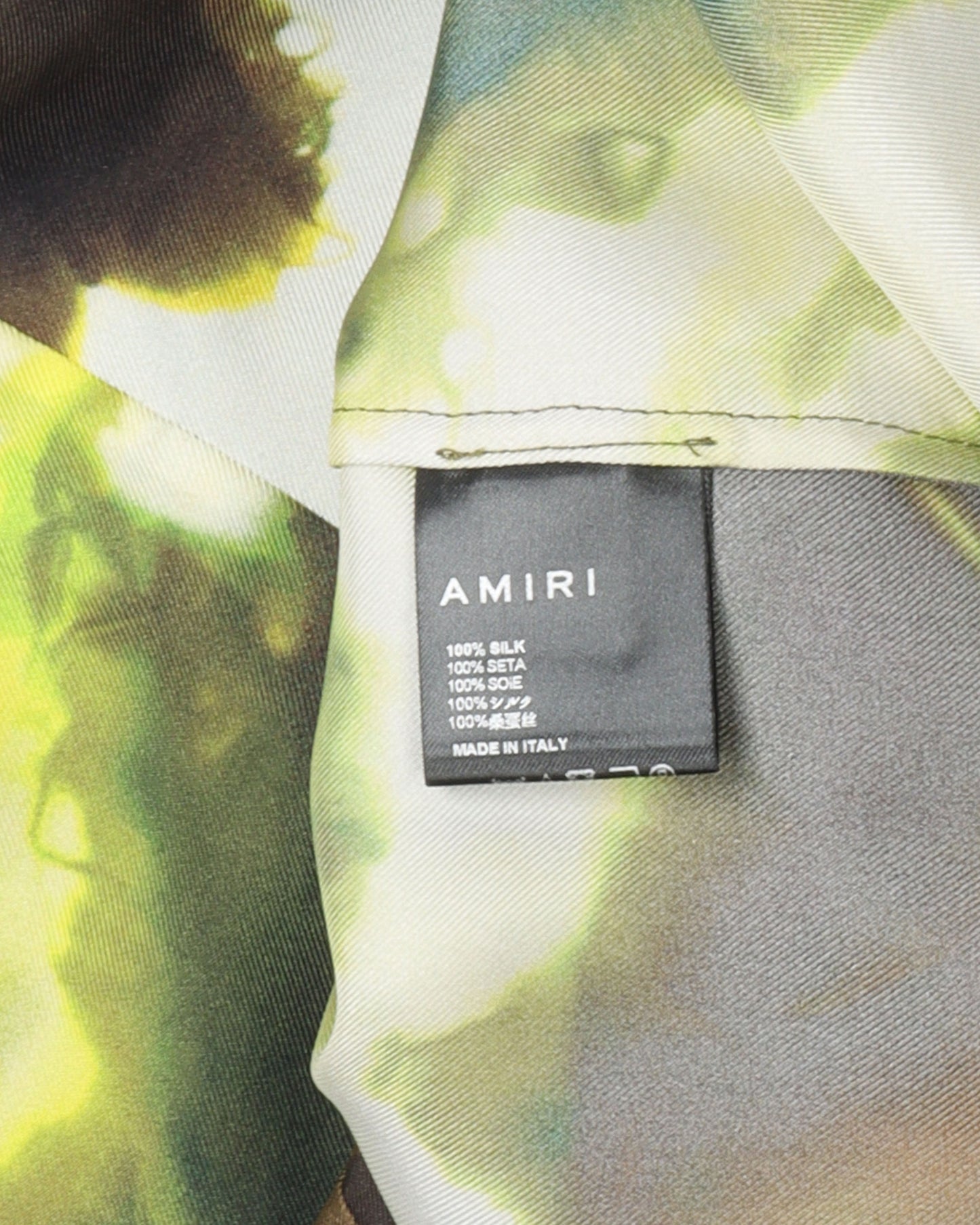Tie Dye Silk Shirt