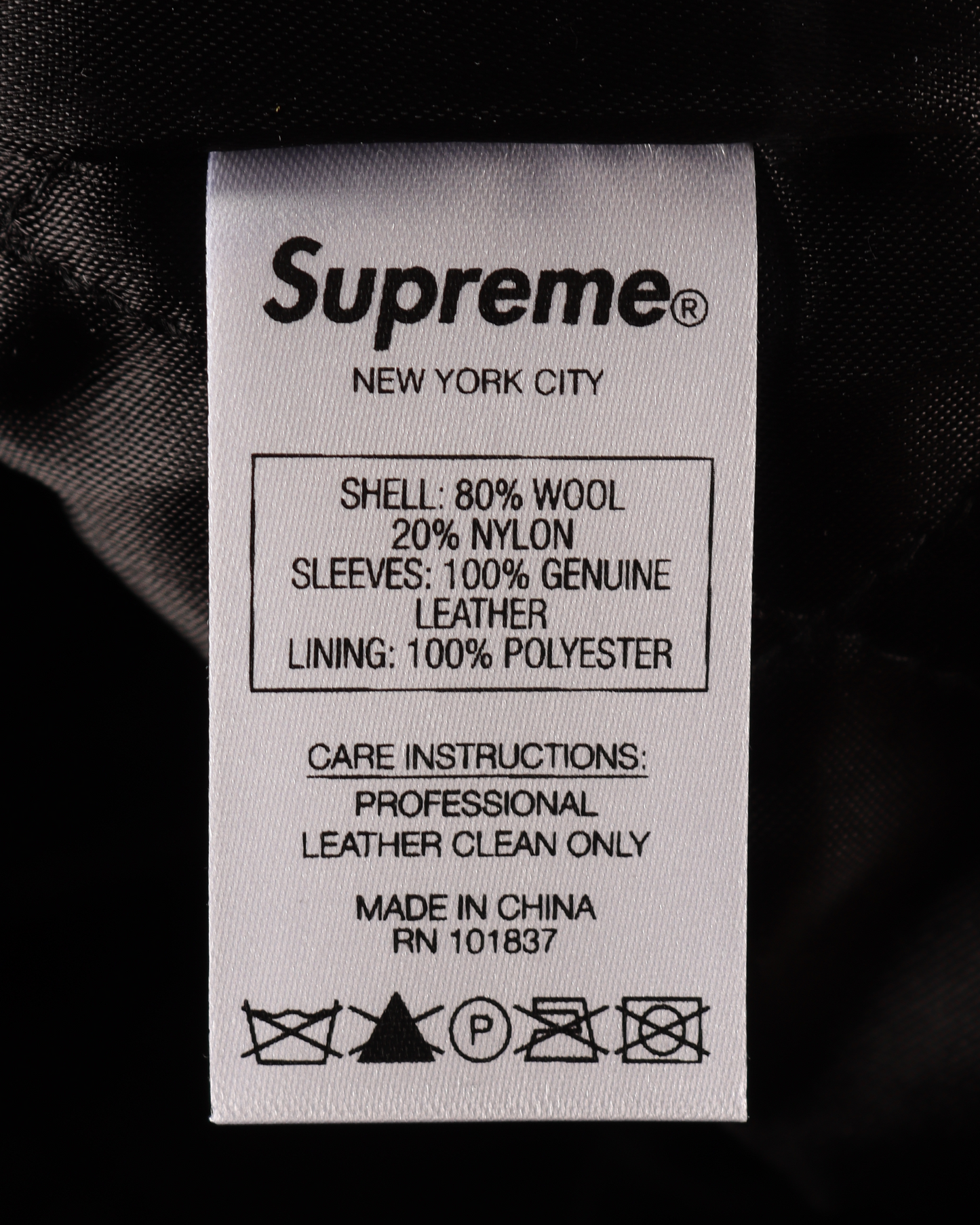 FW19 Team Varsity Jacket