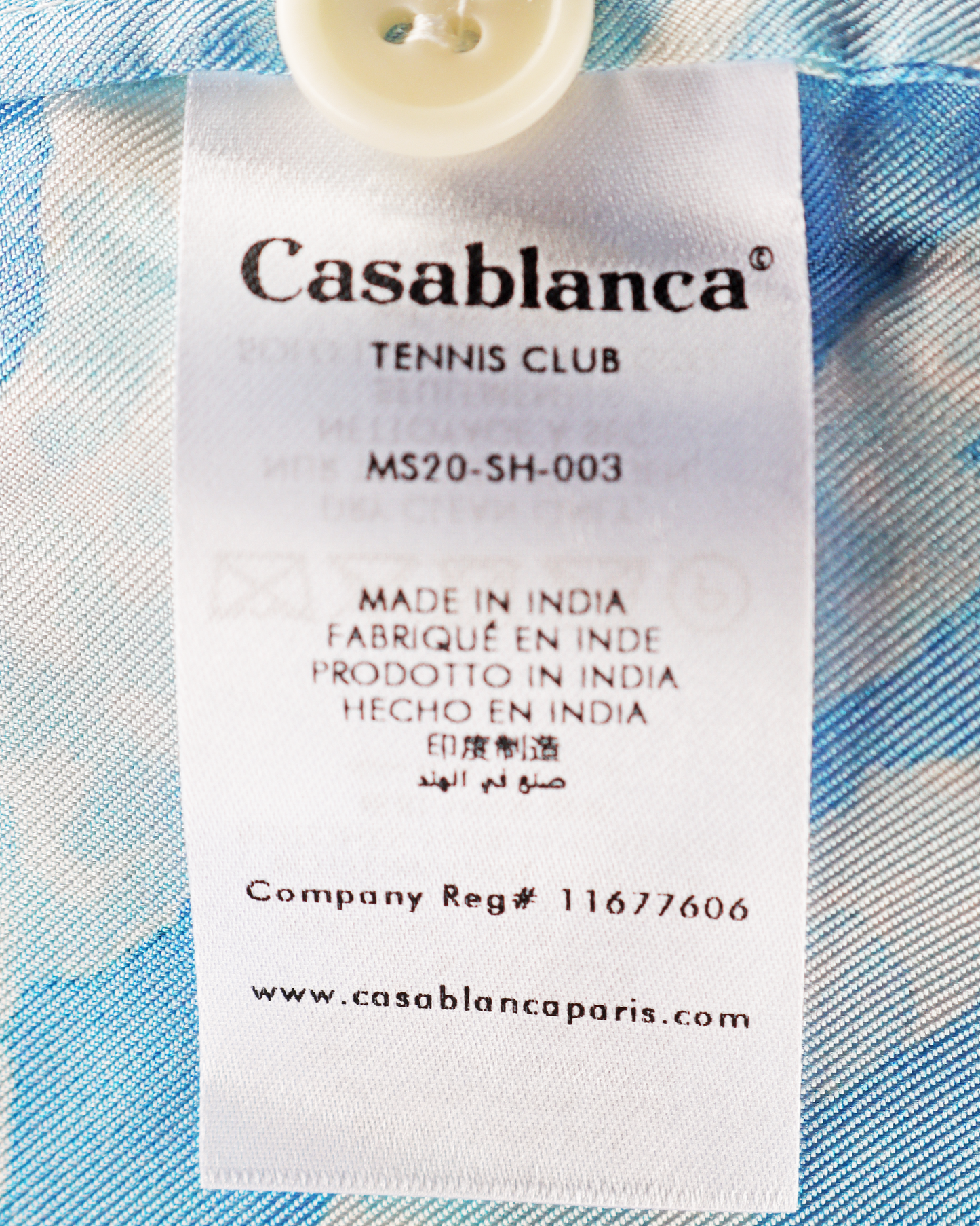 Short Sleeve Sillage Silk Shirt