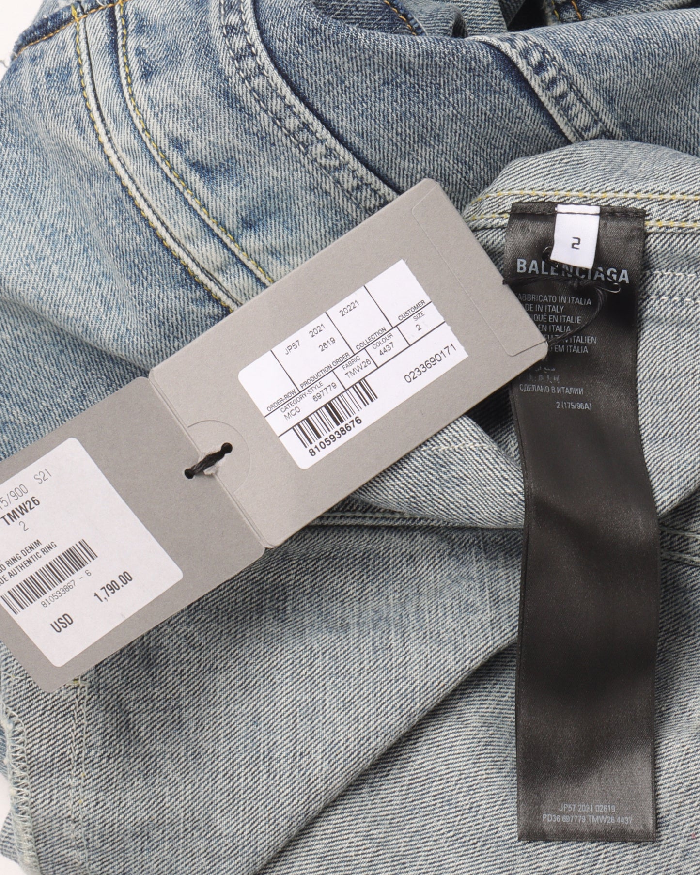 Reconstructed Denim Jacket