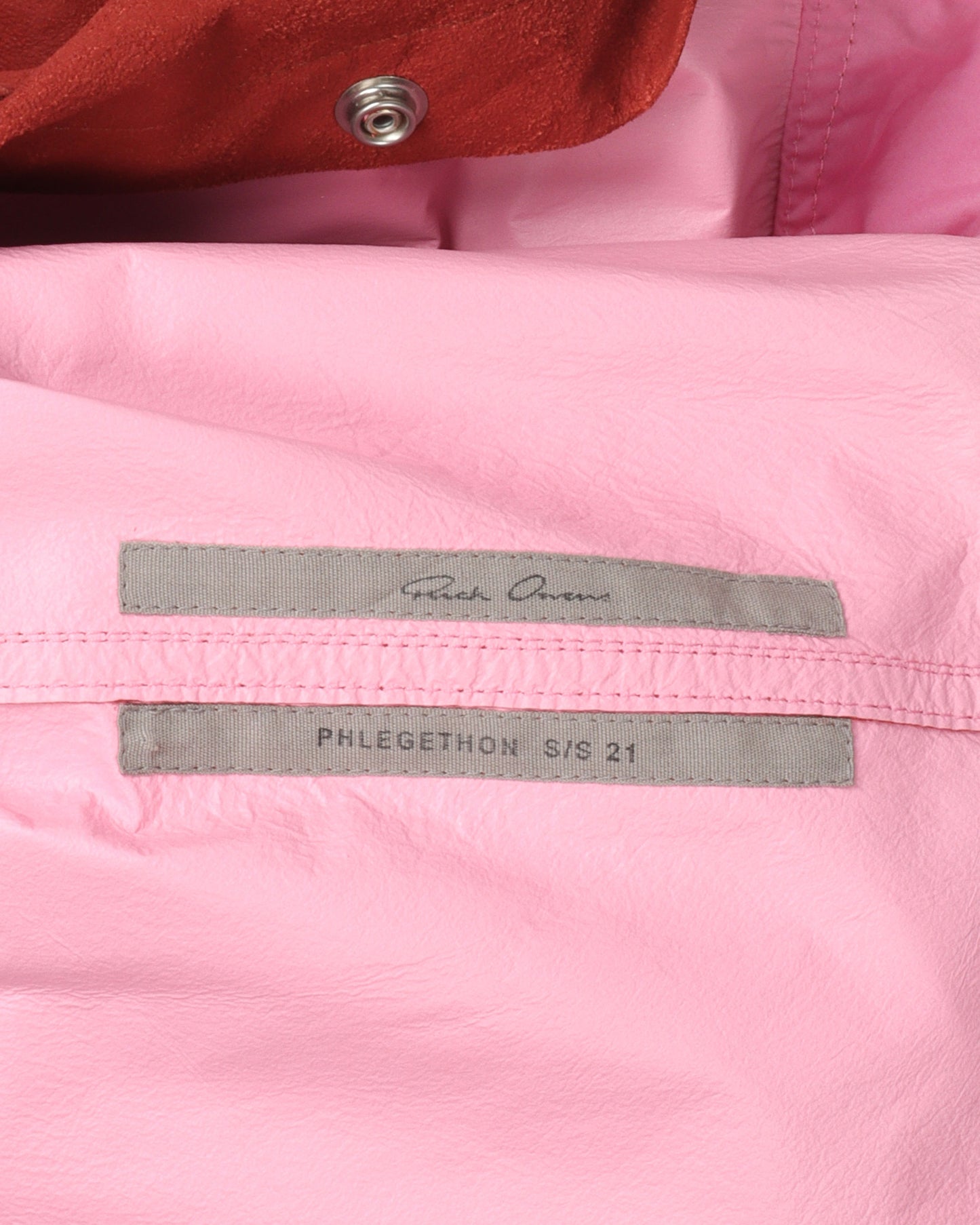 Phlegethon SS21 Suede Button Up Shirt