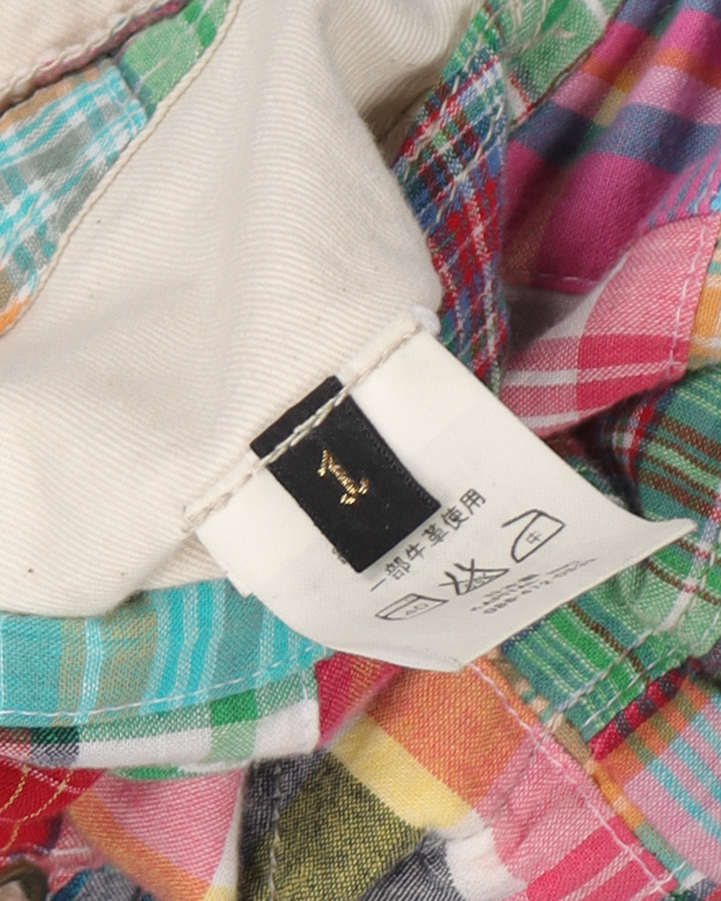 Plaid Patchwork Parka Jacket