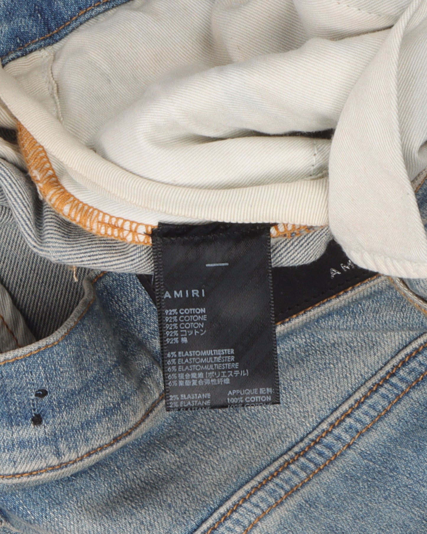 Bandana Patched Jeans